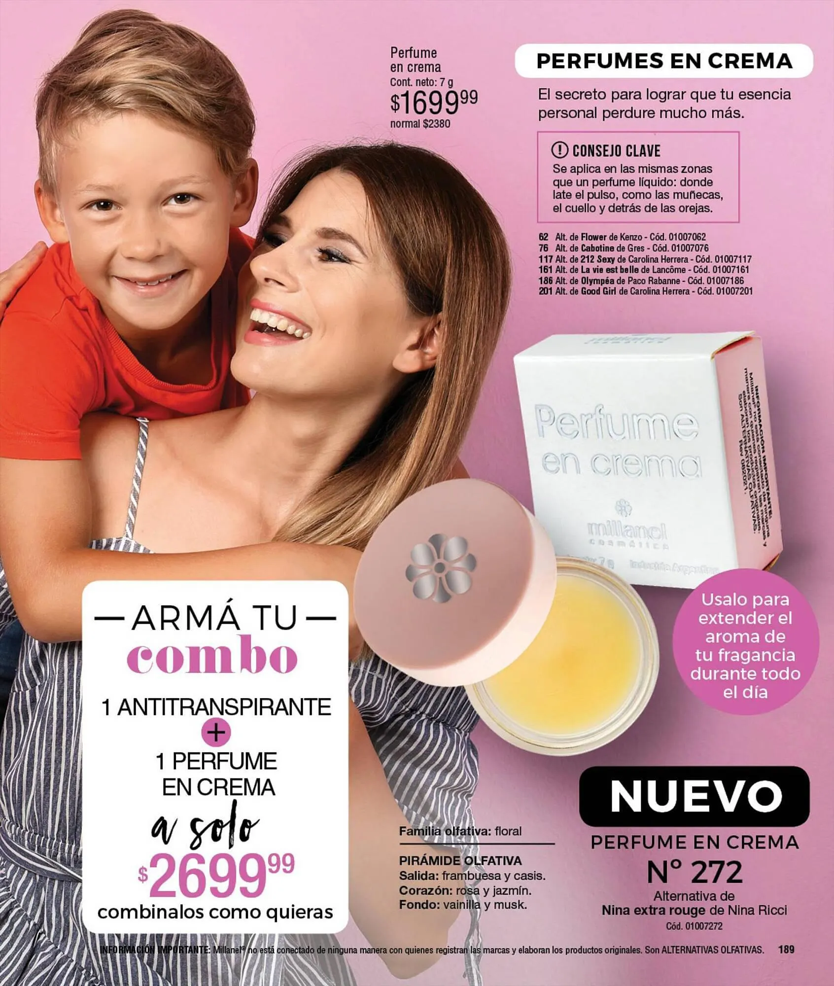 Ofertas de Catálogo Millanel Cosmética 18 de septiembre al 15 de octubre 2023 - Página 189 del catálogo