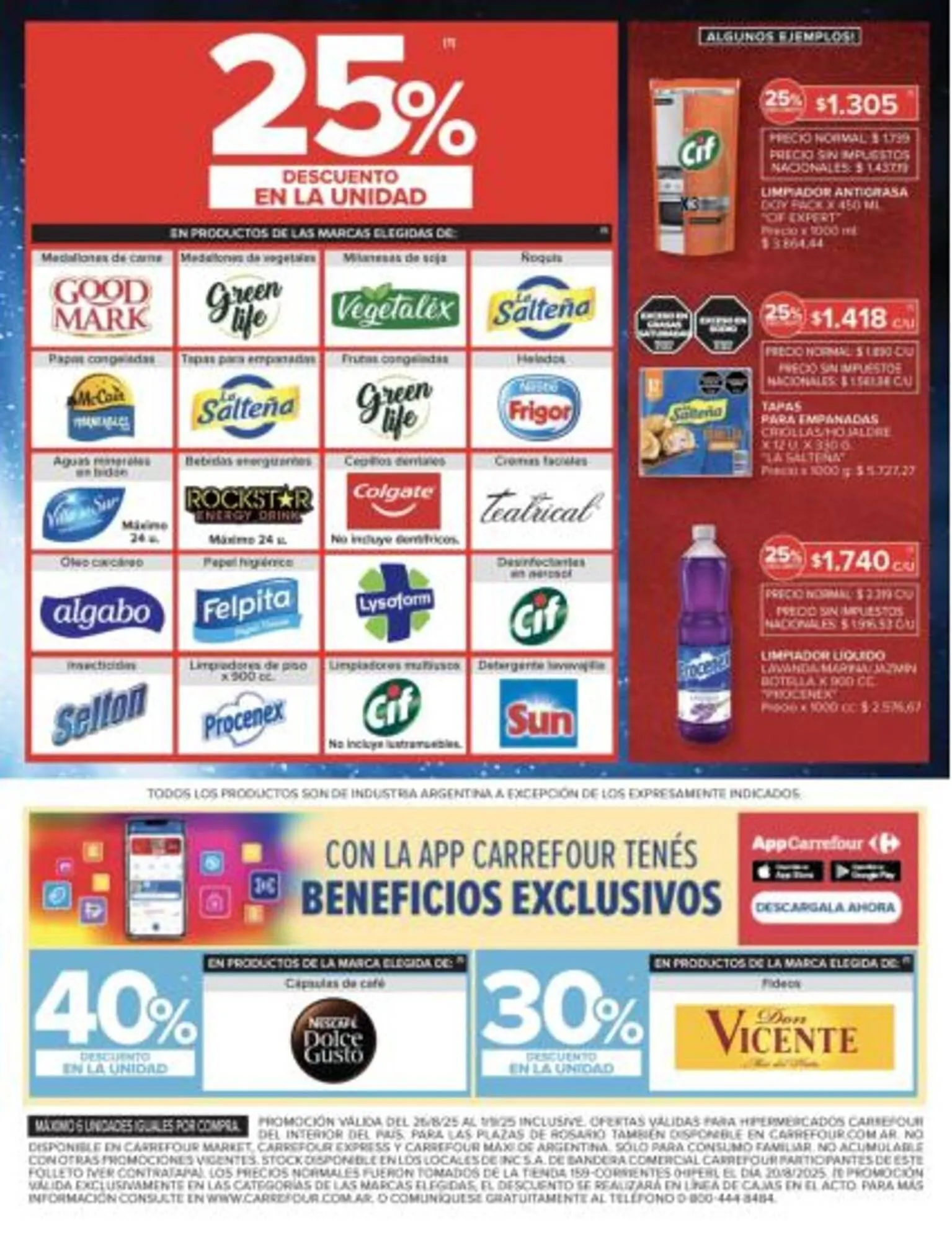 Ofertas de Catálogo Carrefour 26 de agosto al 1 de septiembre 2025 - Página 8 del catálogo
