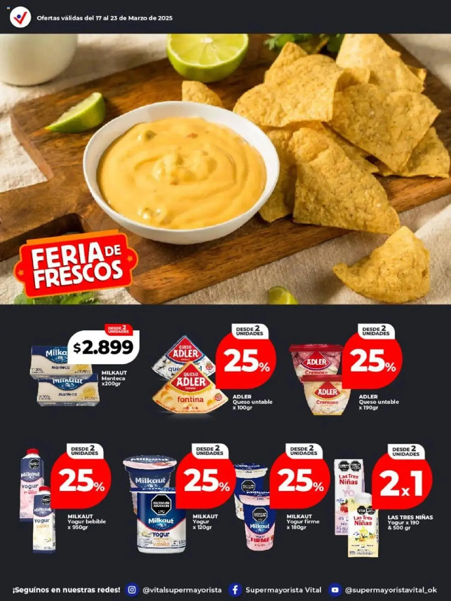 Ofertas de Catálogo Supermayorista Vital 17 de marzo al 23 de marzo 2025 - Página 27 del catálogo