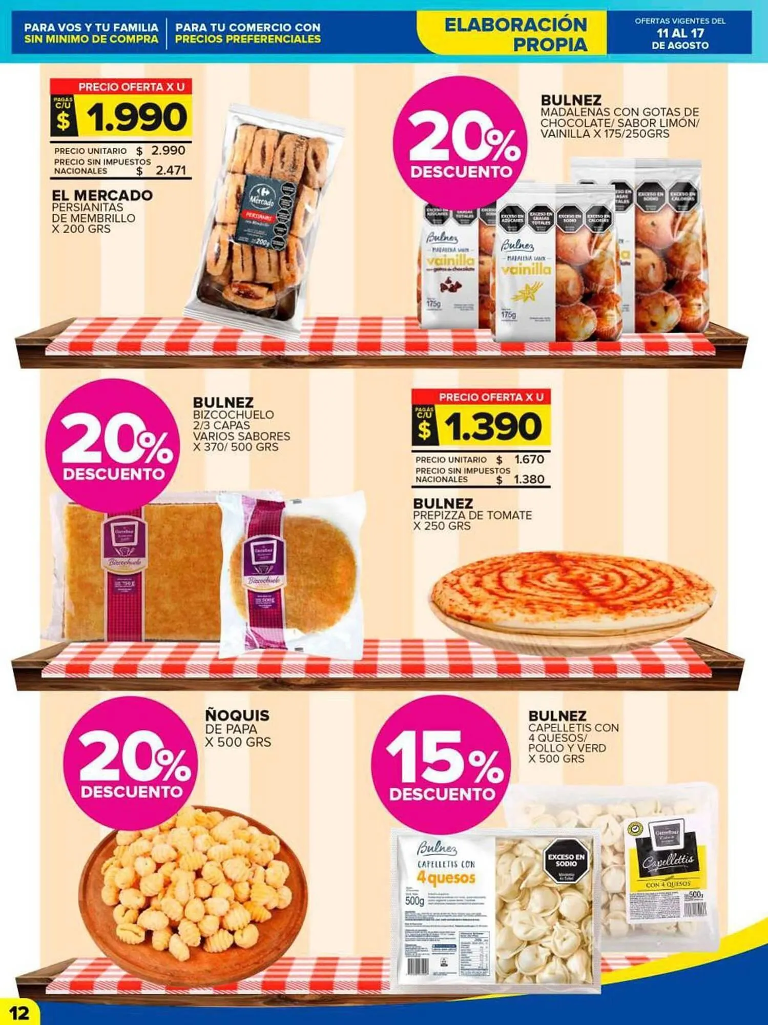Ofertas de Catálogo Carrefour Maxi 11 de agosto al 17 de agosto 2025 - Página 12 del catálogo