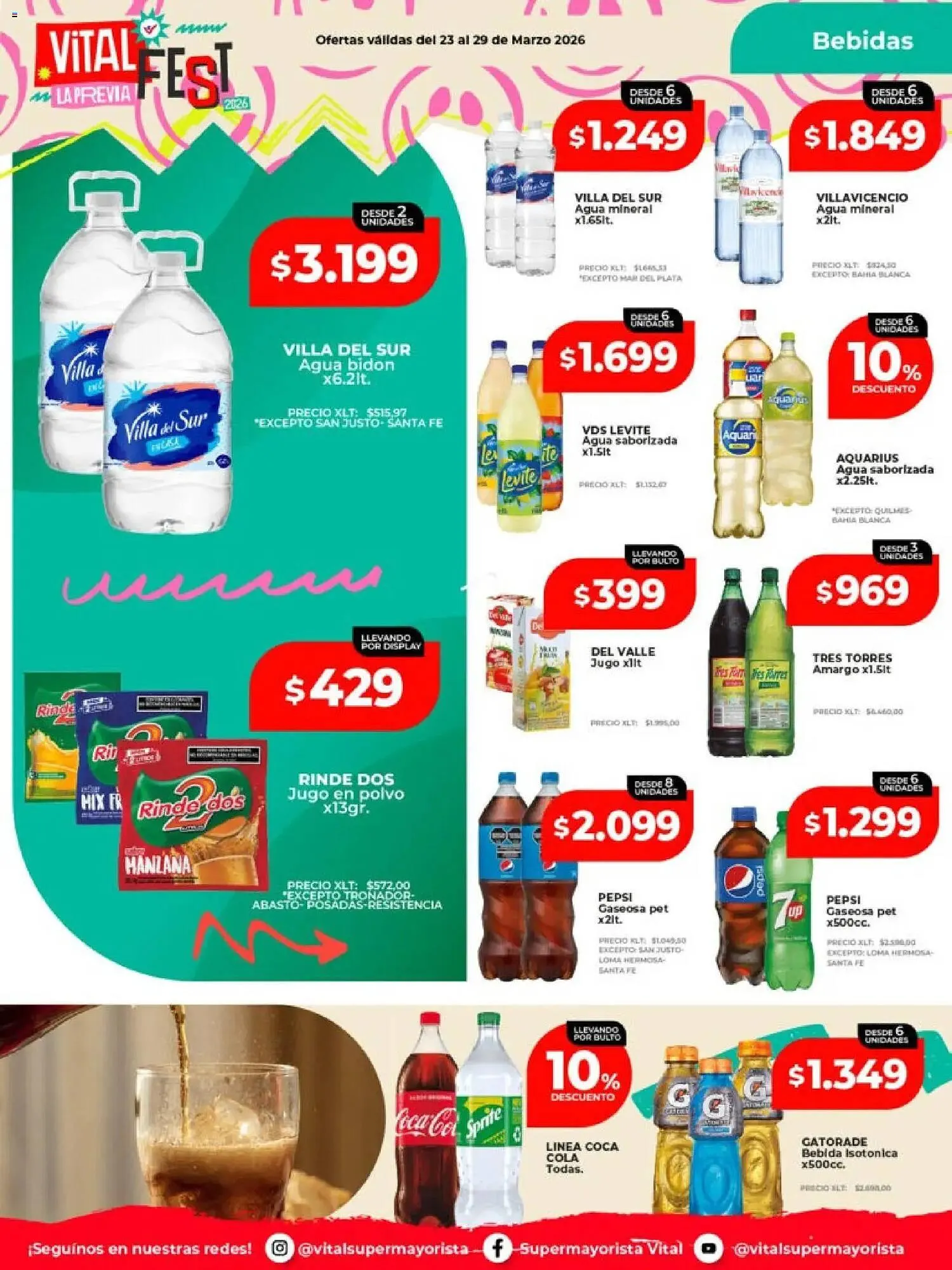 Ofertas de Catálogo Supermayorista Vital 23 de marzo al 29 de marzo 2026 - Página 21 del catálogo