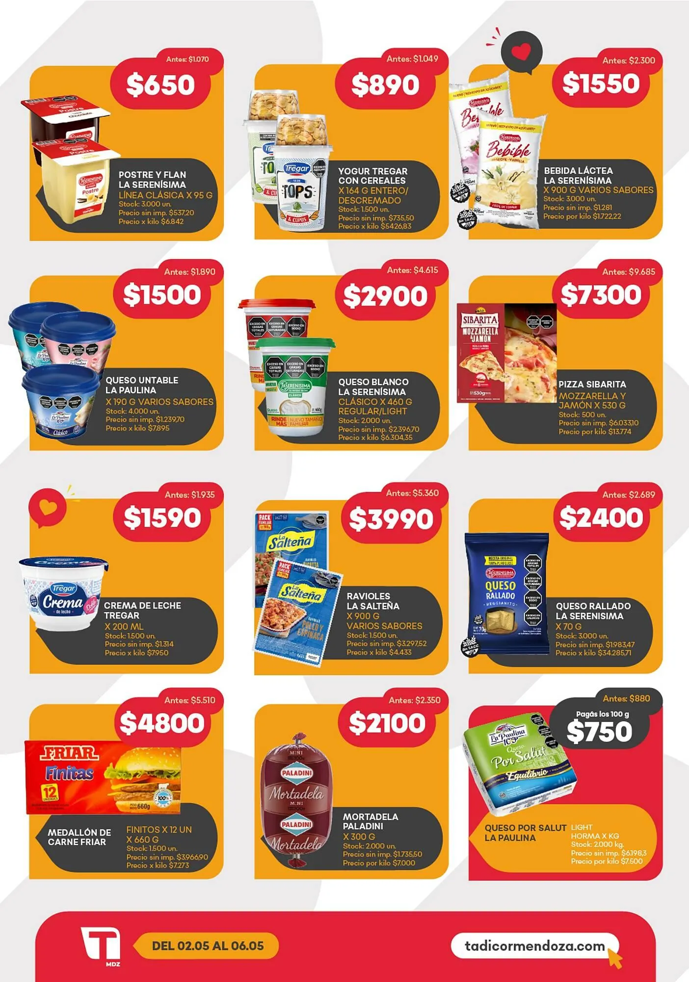 Ofertas de Catálogo Supermercados Tadicor 2 de mayo al 2 de junio 2025 - Página 5 del catálogo