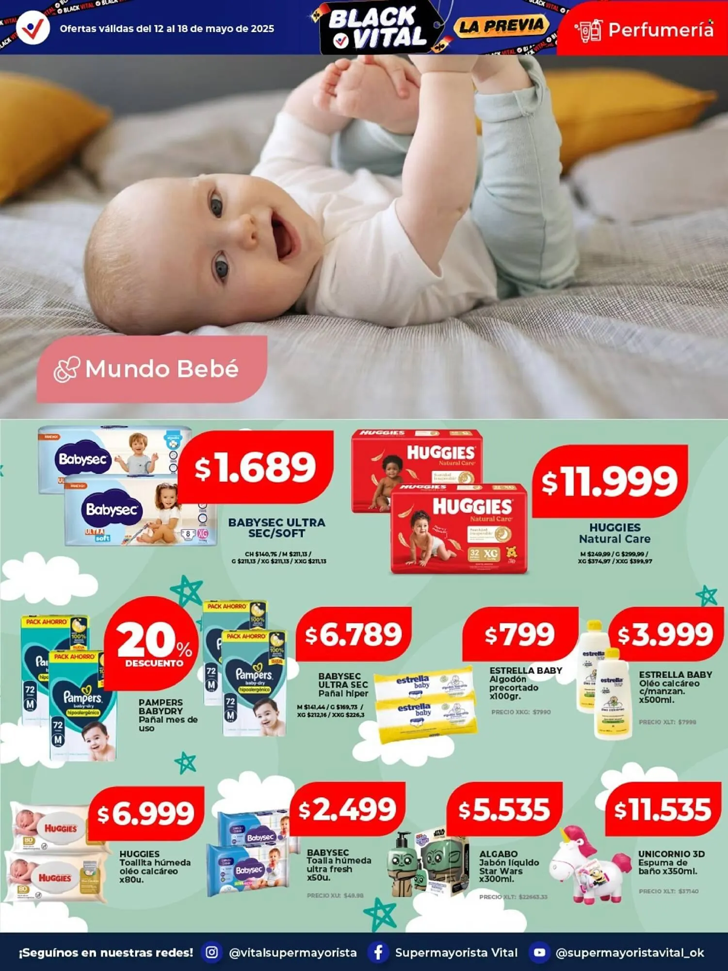 Ofertas de Catálogo Supermayorista Vital 12 de mayo al 18 de mayo 2025 - Página 8 del catálogo