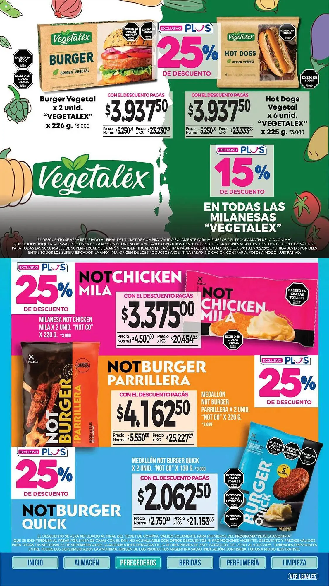 Ofertas de Catálogo La Anonima 30 de enero al 9 de febrero 2025 - Página 27 del catálogo