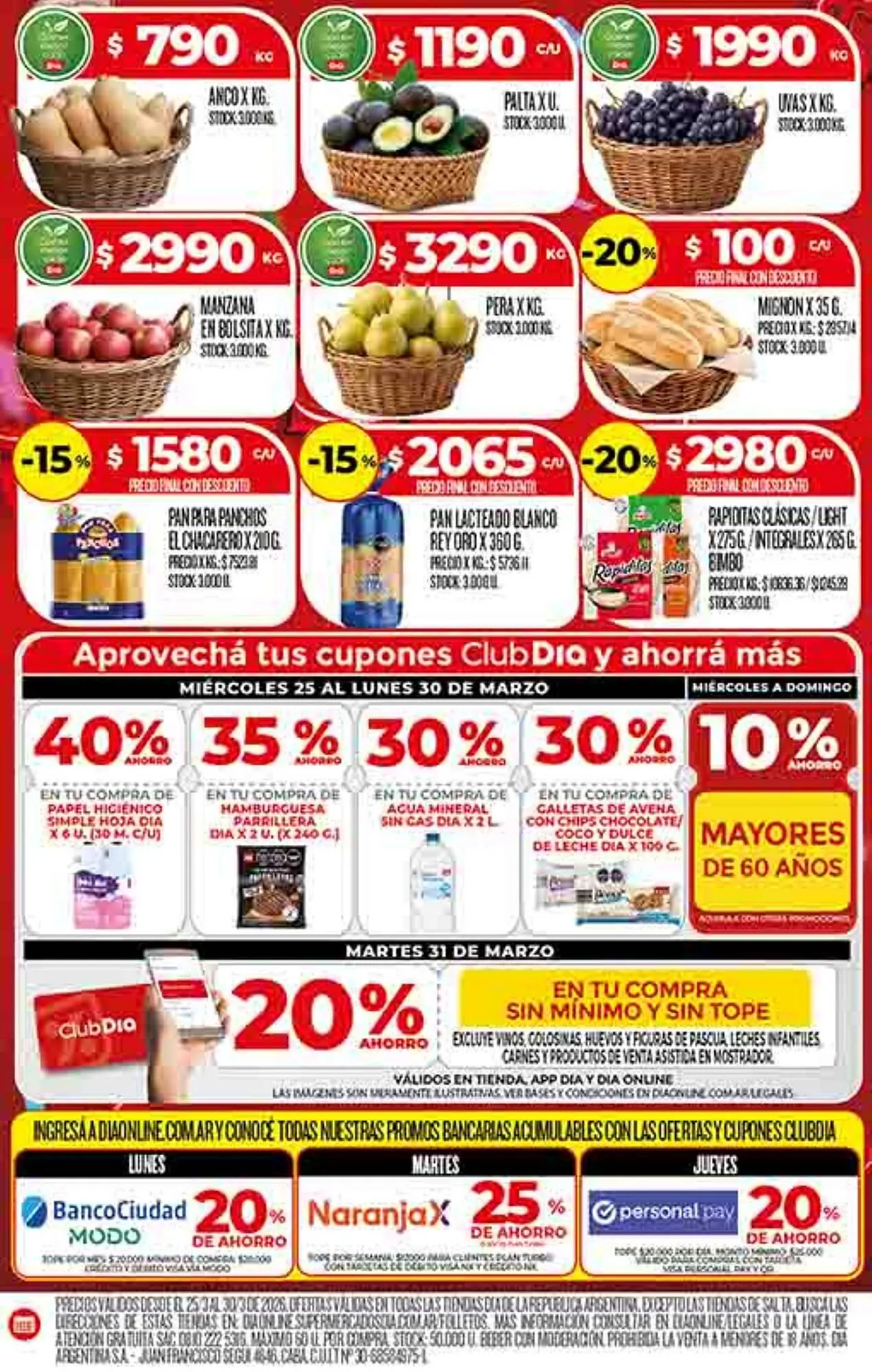 Ofertas de Folleto Supermercados DIA 25 de marzo al 30 de marzo 2026 - Página 2 del catálogo