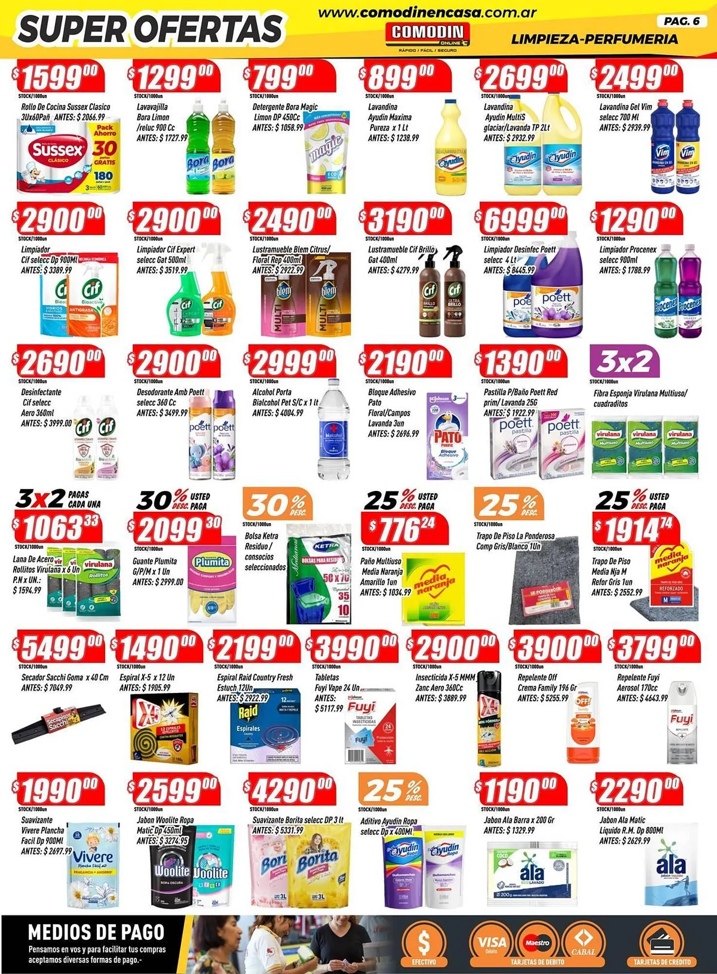 Ofertas de Catálogo Supermercados Comodin 10 de abril al 16 de abril 2026 - Página 6 del catálogo