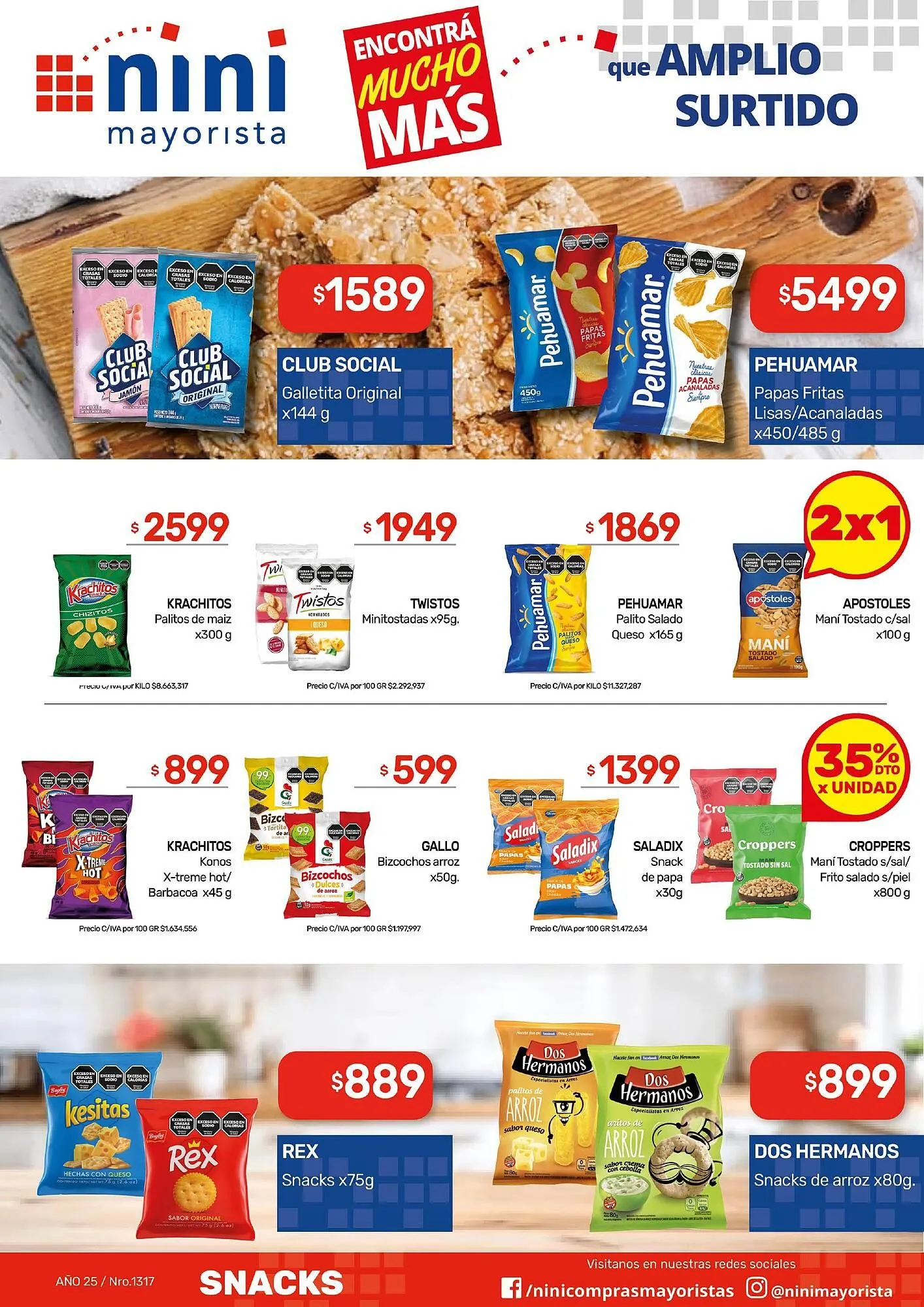 Ofertas de Catálogo Nini Mayorista 21 de julio al 28 de julio 2025 - Página 33 del catálogo