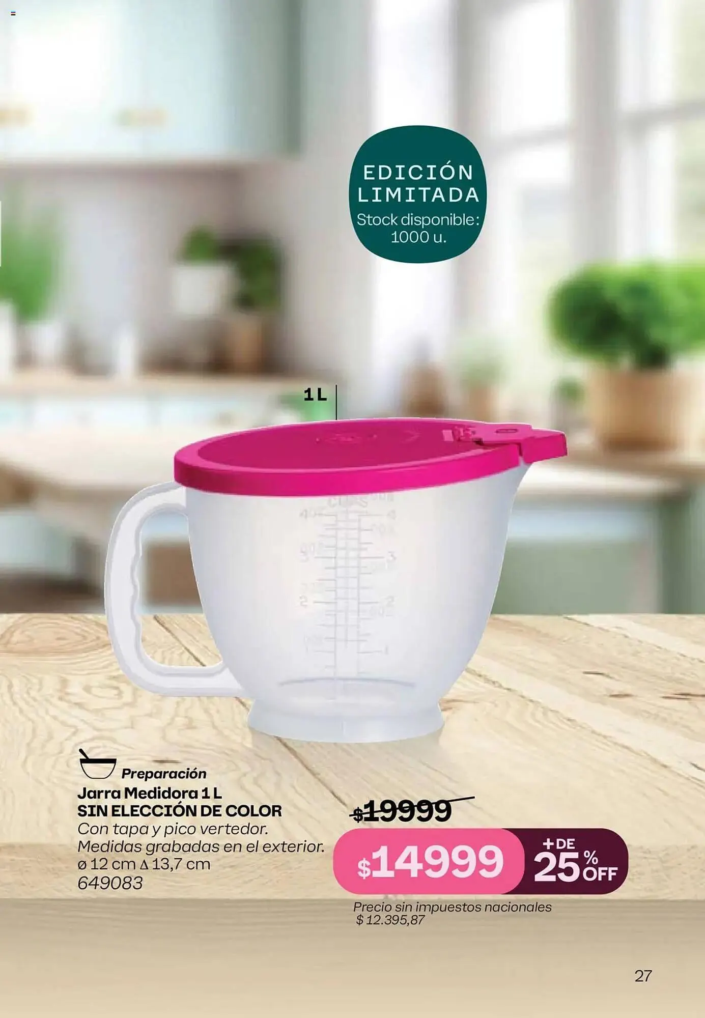 Ofertas de Catálogo Tupperware 29 de mayo al 12 de junio 2025 - Página 28 del catálogo