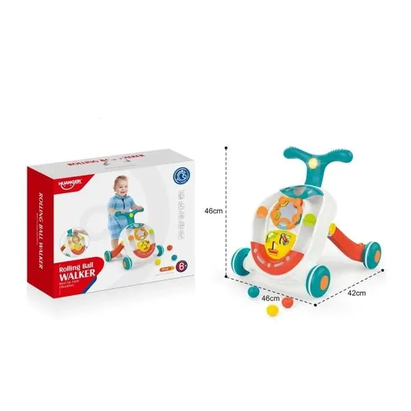 PRIORI CAMINADOR MUSICAL CON LUZ Y PELOTITAS ME0820