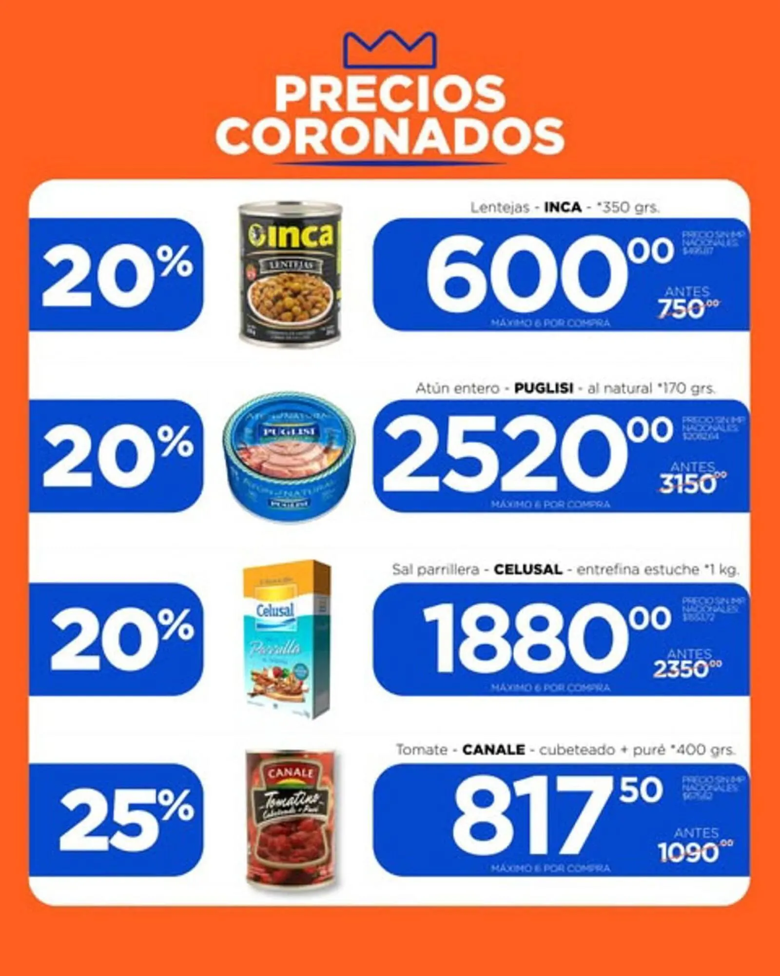 Ofertas de Catálogo Supermercados Monarca 15 de abril al 17 de abril 2025 - Página 6 del catálogo