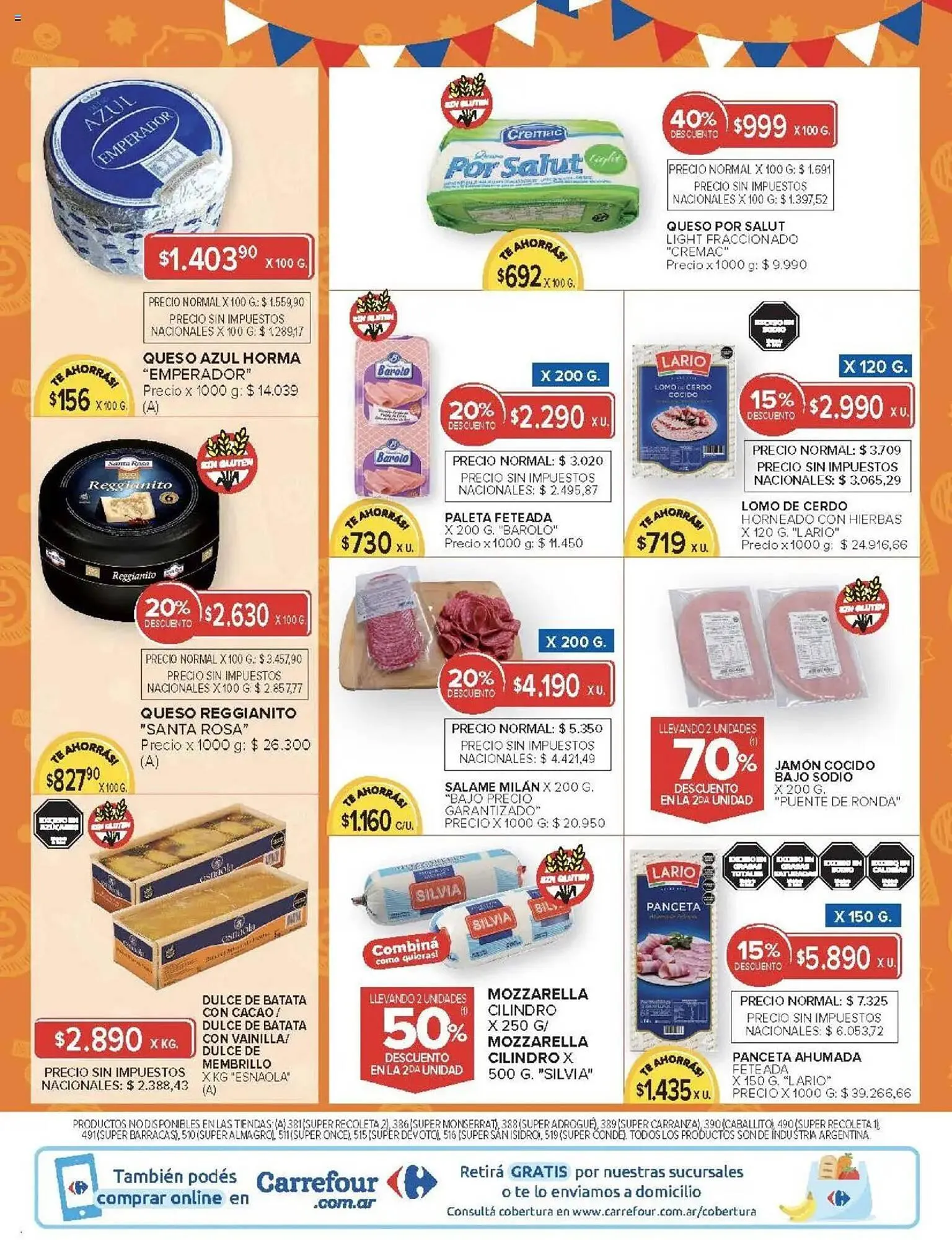 Ofertas de Catálogo Carrefour Market 22 de julio al 28 de julio 2025 - Página 4 del catálogo