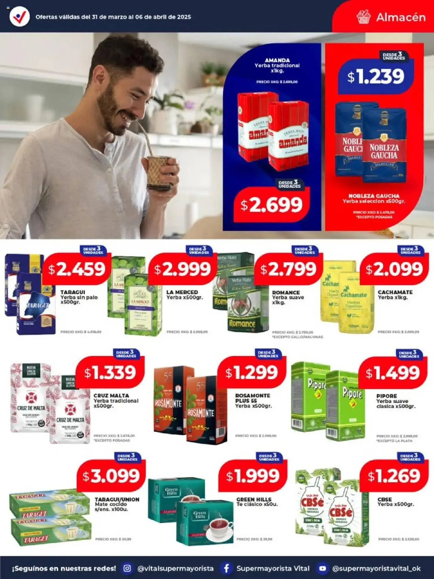 Ofertas de Catálogo Supermayorista Vital 31 de marzo al 6 de abril 2025 - Página 19 del catálogo