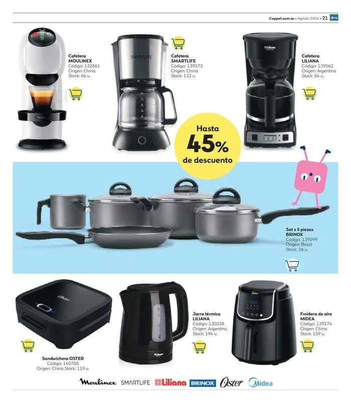 Ofertas de Catálogo Coppel 7 de agosto al 31 de agosto 2024 - Página 21 del catálogo