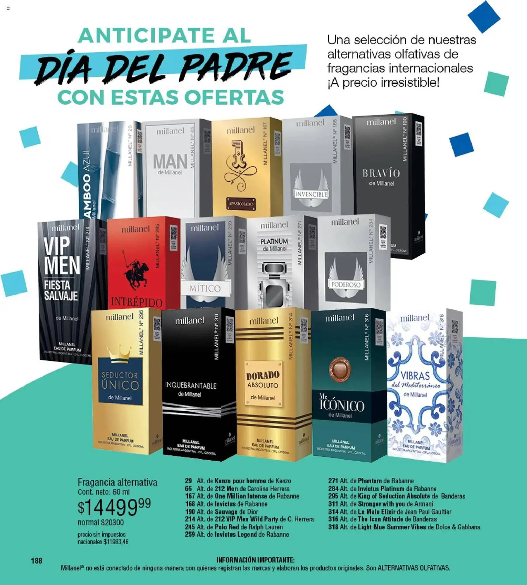 Ofertas de Catálogo Millanel Cosmética 27 de abril al 25 de mayo 2026 - Página 188 del catálogo