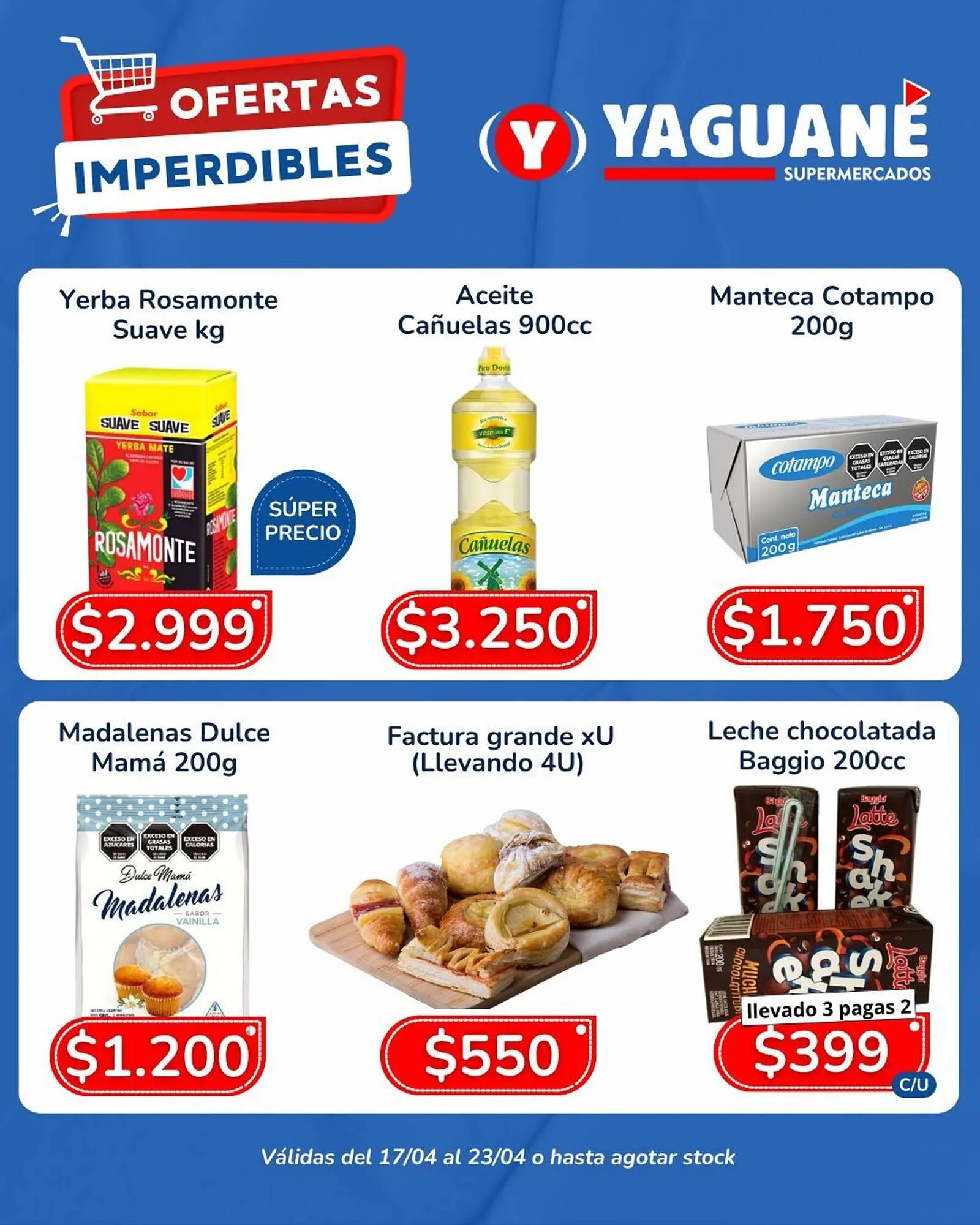 Ofertas de Catálogo Yaguane Supermercados 17 de abril al 23 de abril 2026 - Página 2 del catálogo