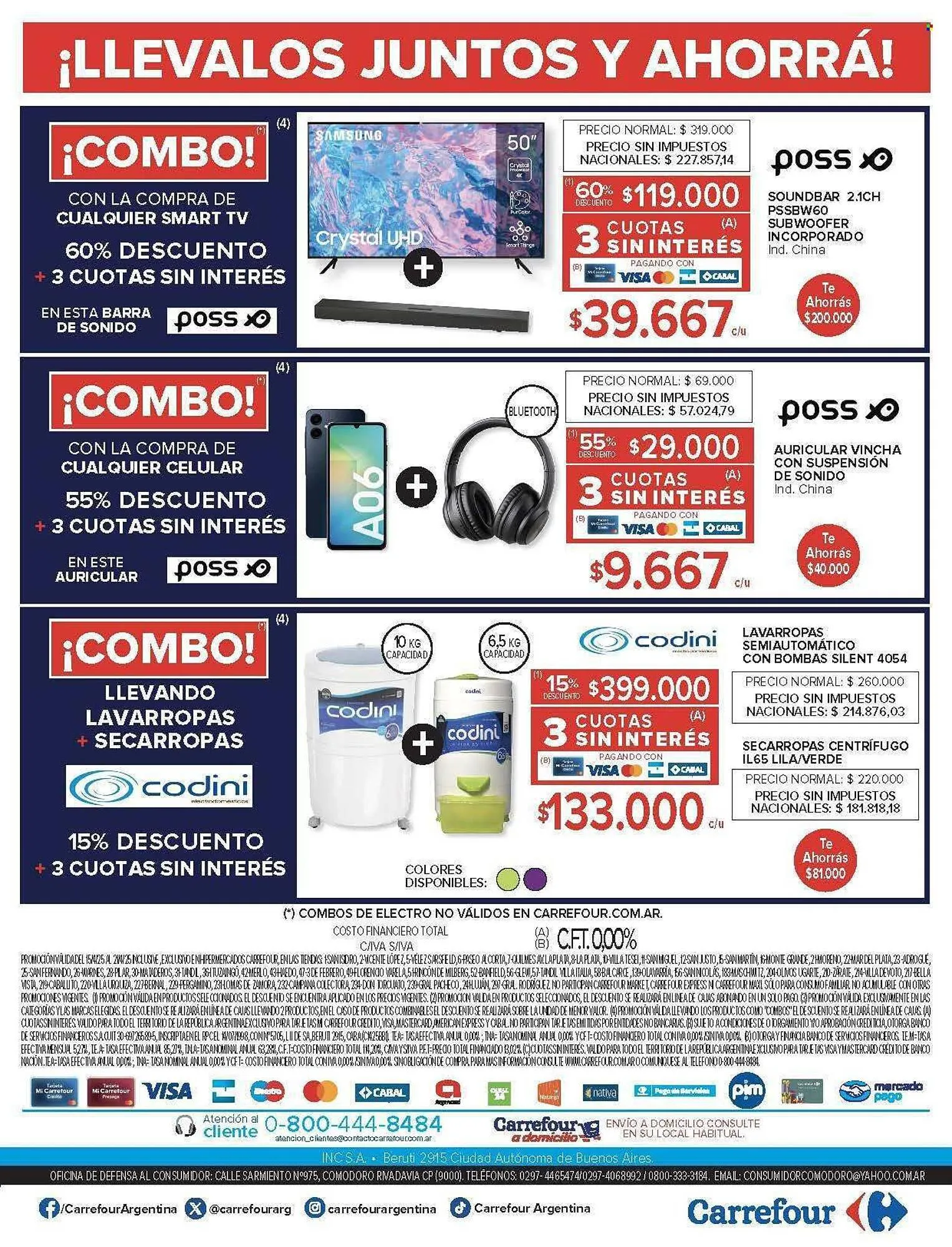 Ofertas de Catálogo Carrefour 15 de abril al 21 de abril 2025 - Página 27 del catálogo