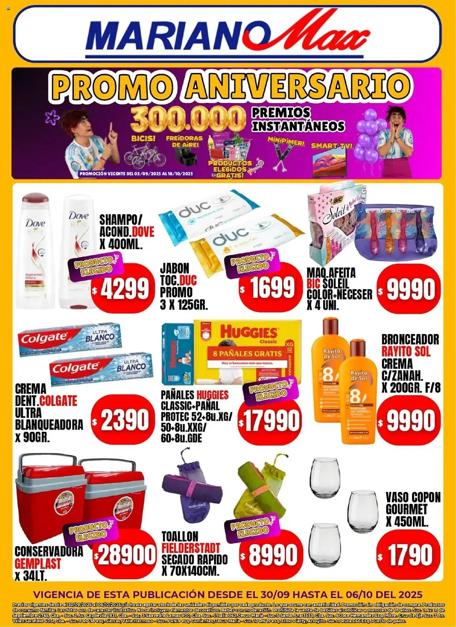 Ofertas de Catálogo Supermercados Mariano Max 3 de septiembre al 18 de octubre 2025 - Página 5 del catálogo