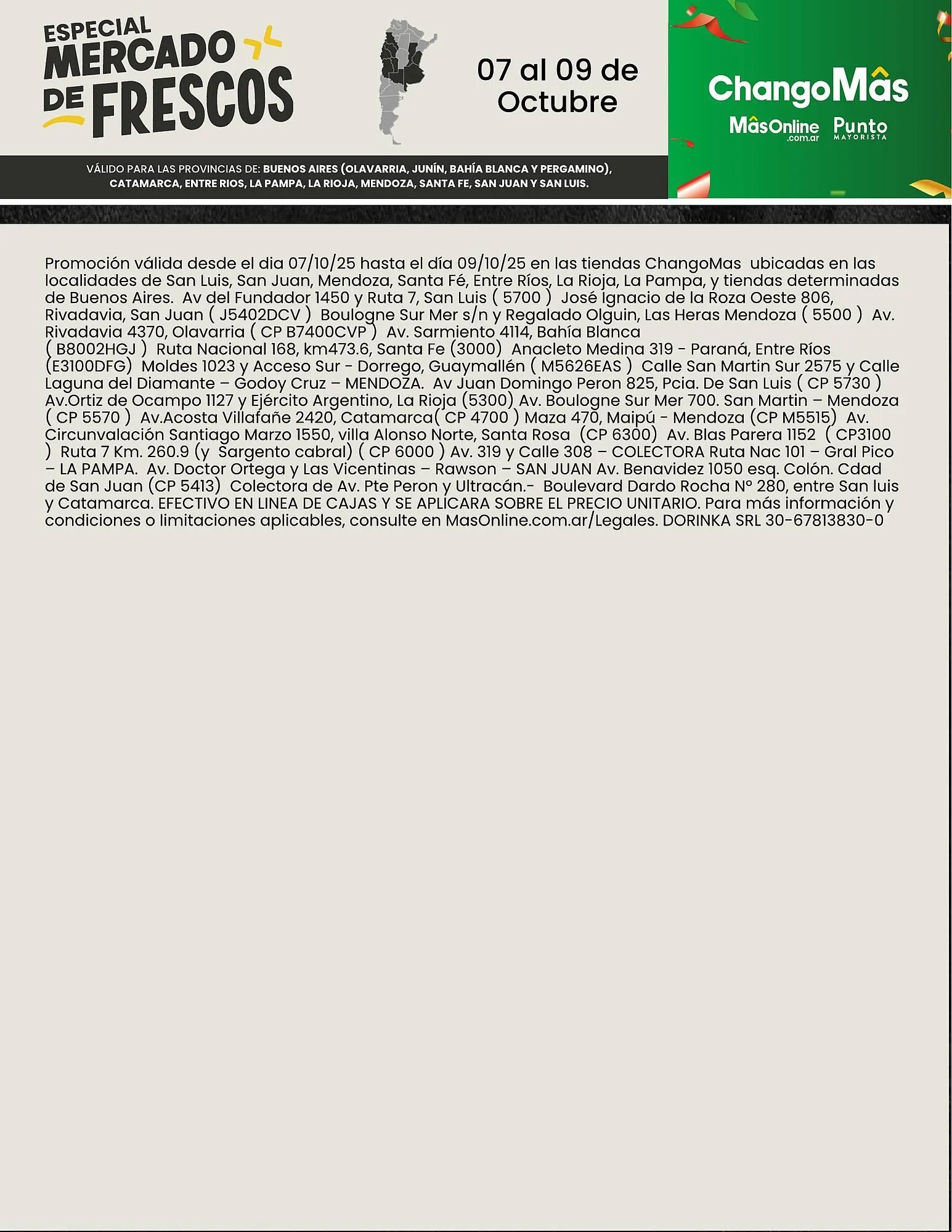 Ofertas de Catálogo Changomas 7 de octubre al 9 de octubre 2025 - Página 2 del catálogo