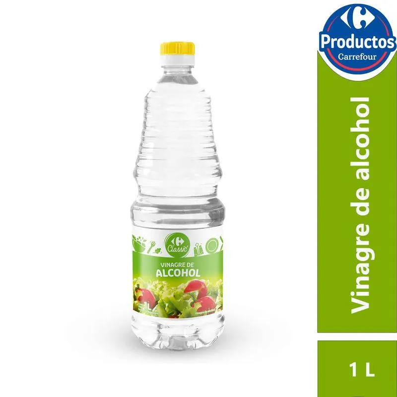 Vinagre de alcohol Carrefour classic 1 l.