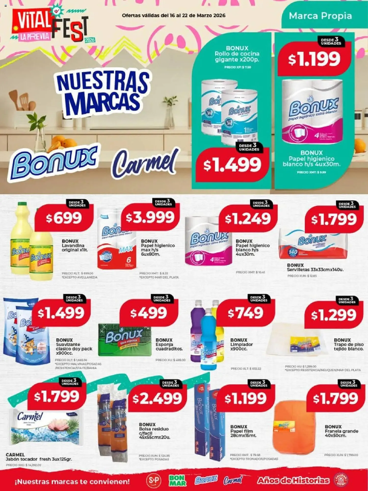 Ofertas de Catálogo Supermayorista Vital 16 de marzo al 22 de marzo 2026 - Página 2 del catálogo