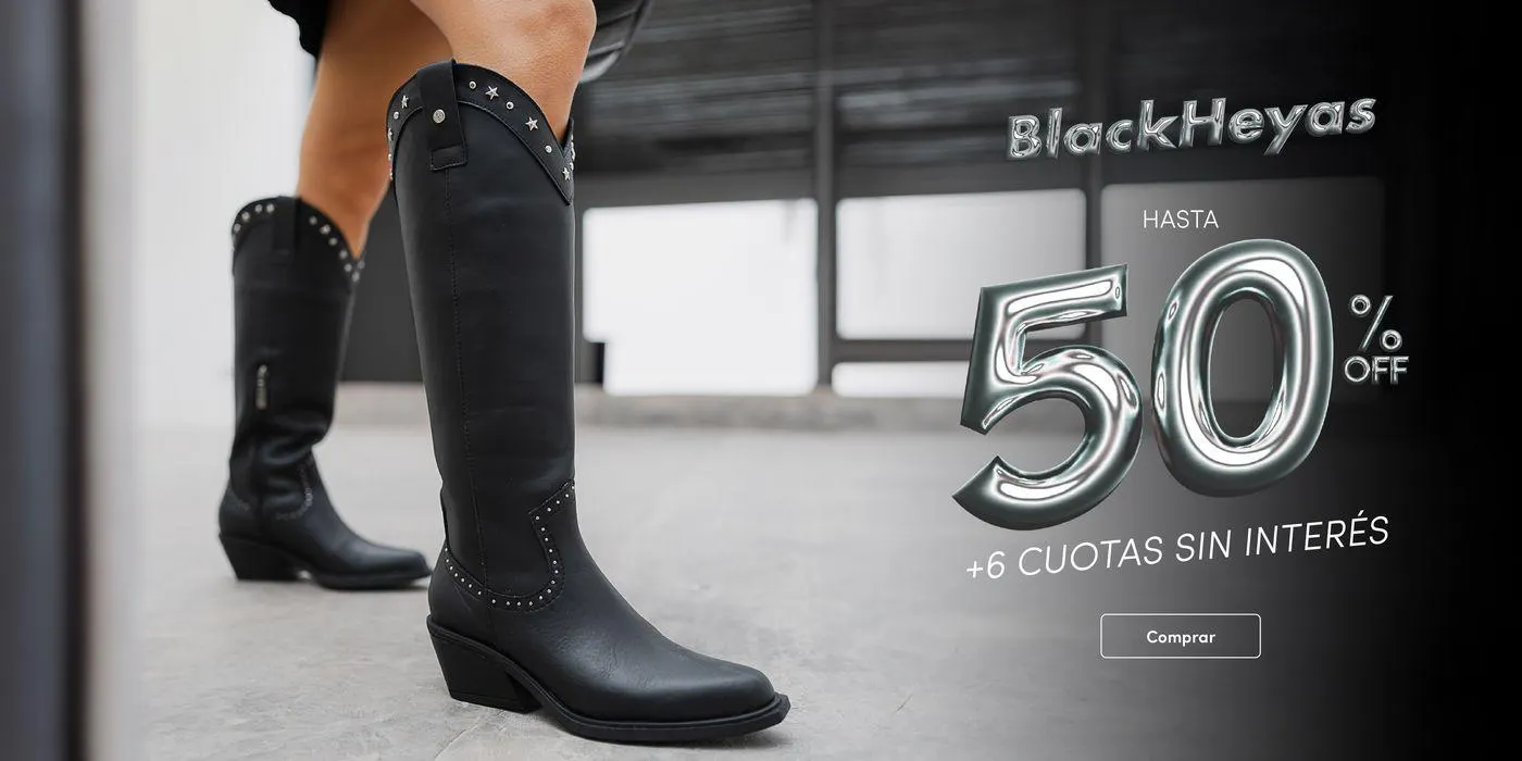 Black Heyas Hasta 50% OFF - 1