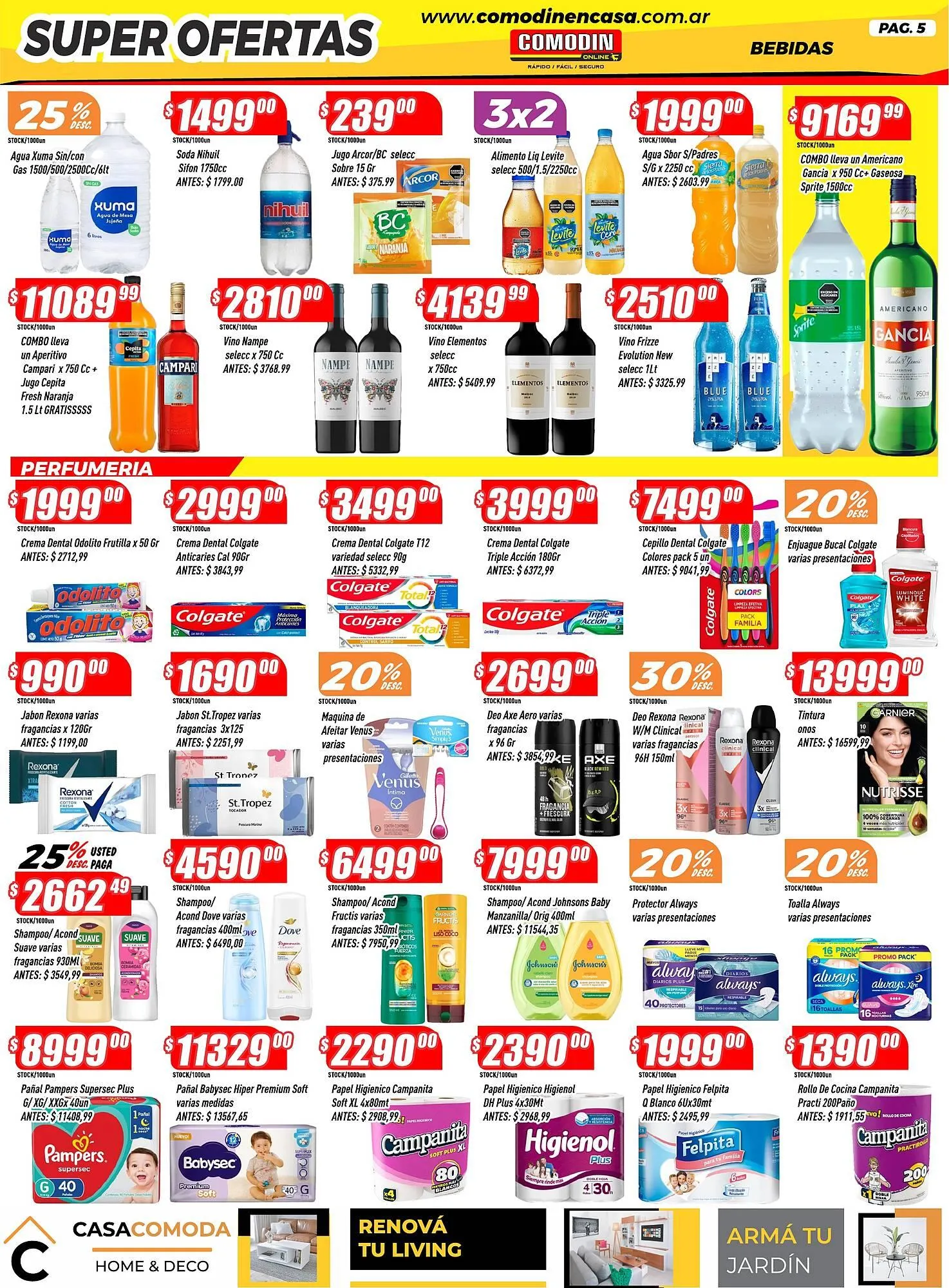 Ofertas de Catálogo Supermercados Comodin 20 de marzo al 26 de marzo 2026 - Página 5 del catálogo