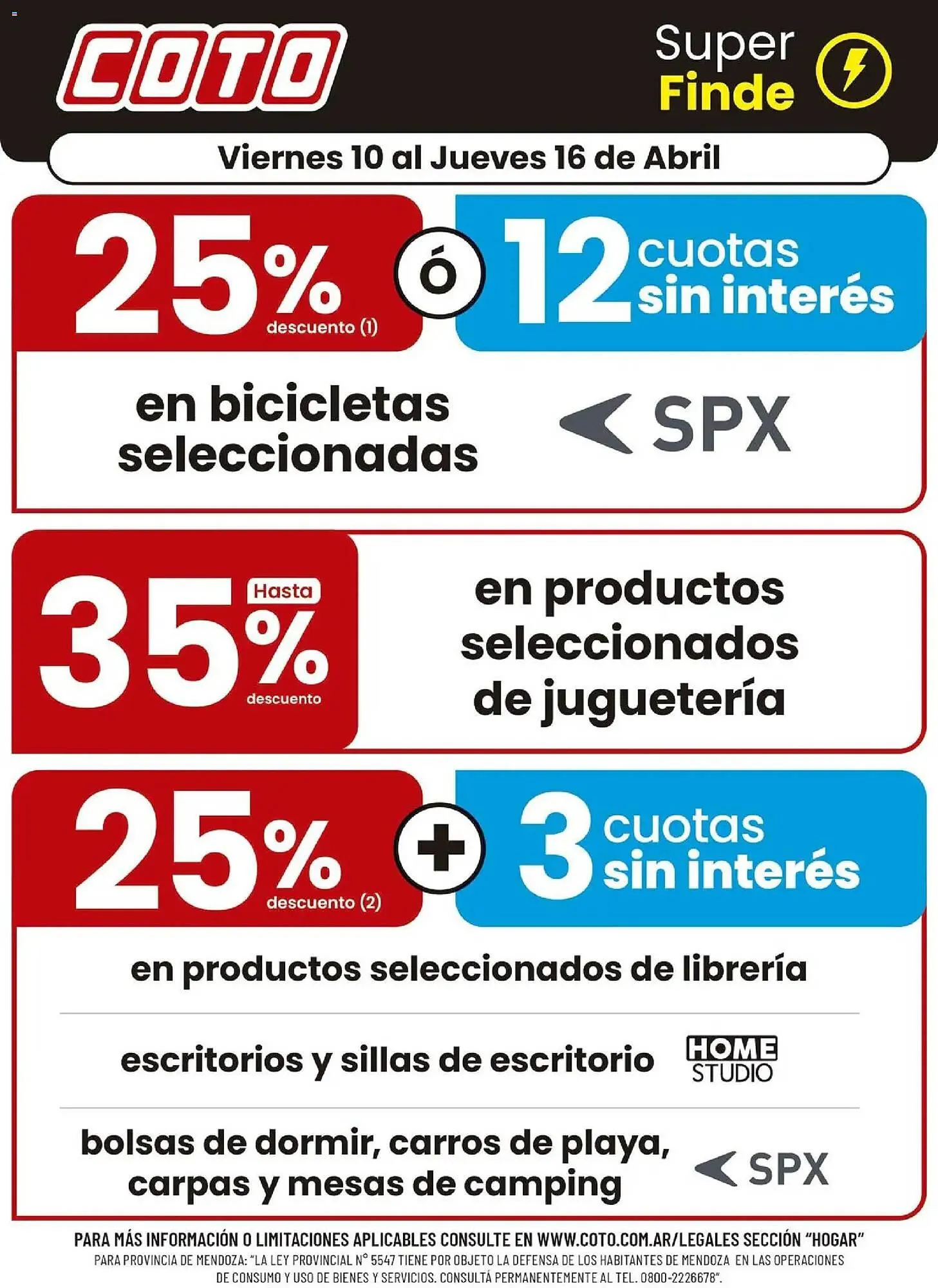 Ofertas de Catálogo Coto 10 de abril al 16 de abril 2026 - Página 1 del catálogo