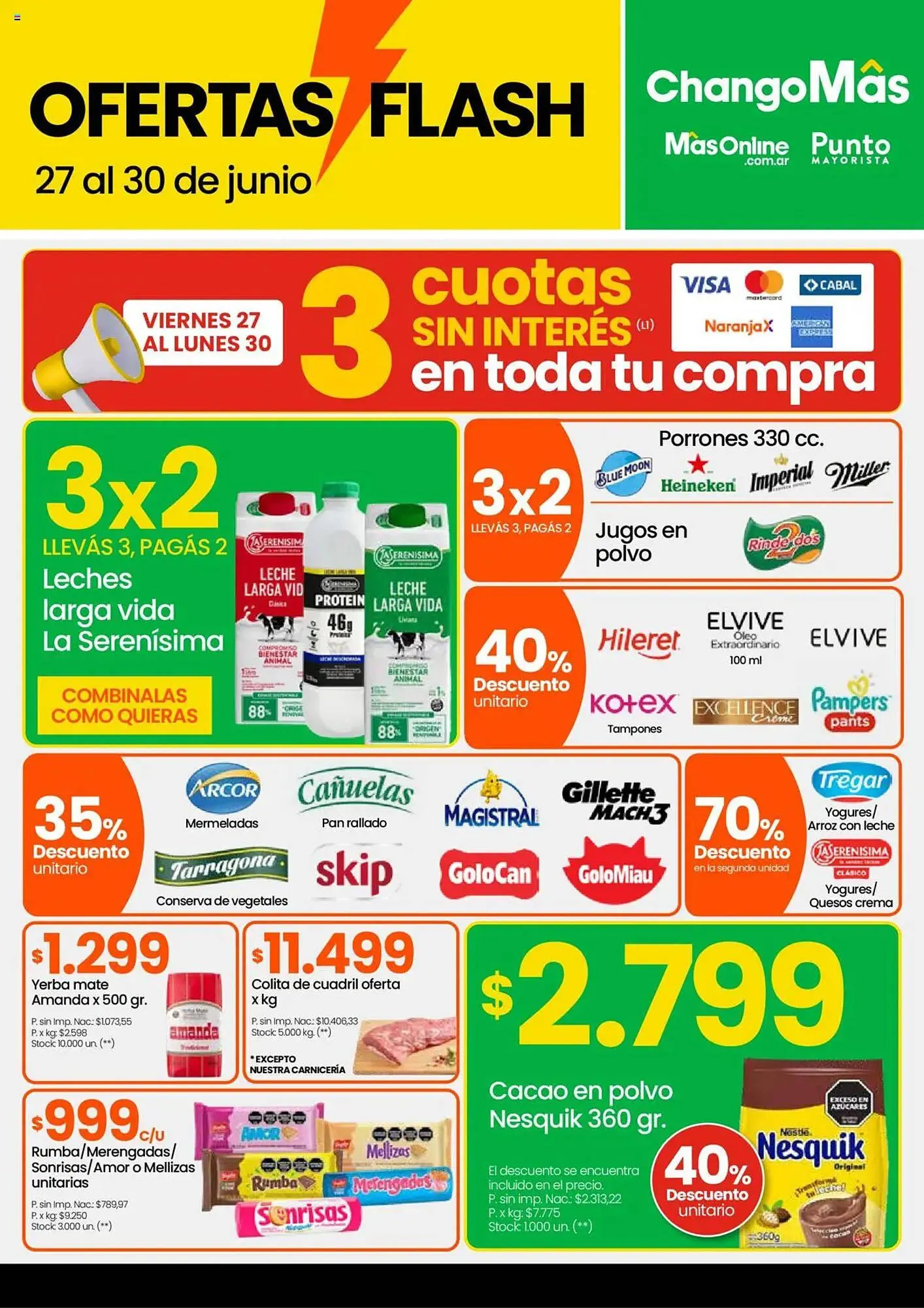 Ofertas de Catálogo Changomas 27 de junio al 1 de julio 2025 - Página 1 del catálogo