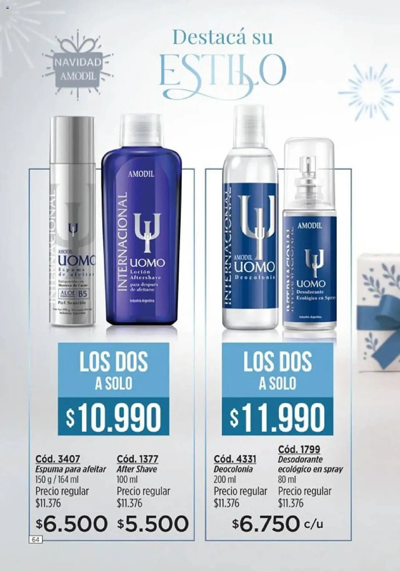 Ofertas de Catálogo Amodil 14 de octubre al 1 de diciembre 2025 - Página 64 del catálogo