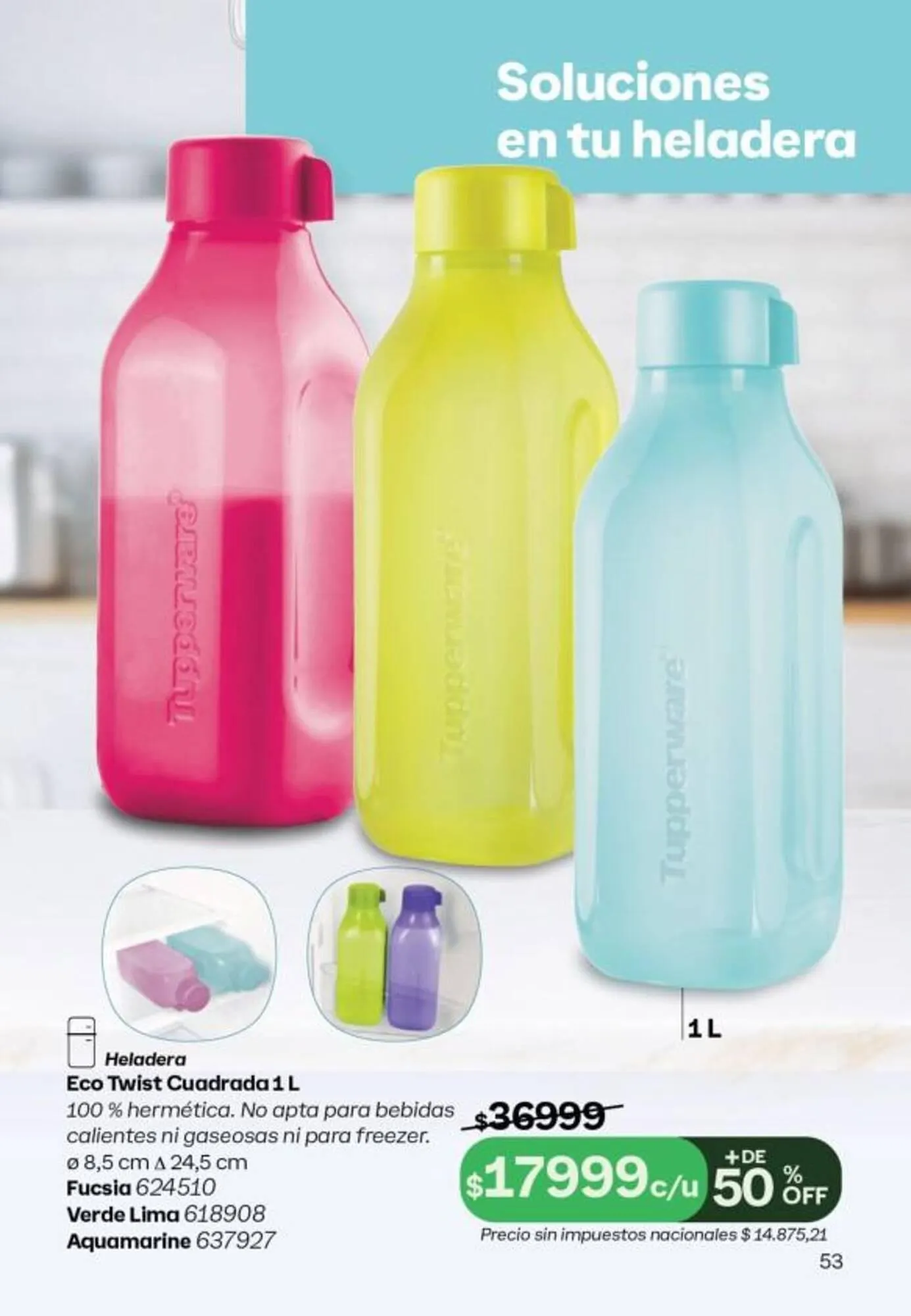 Ofertas de Folleto Tupperware 1 de octubre al 31 de octubre 2025 - Página 54 del catálogo
