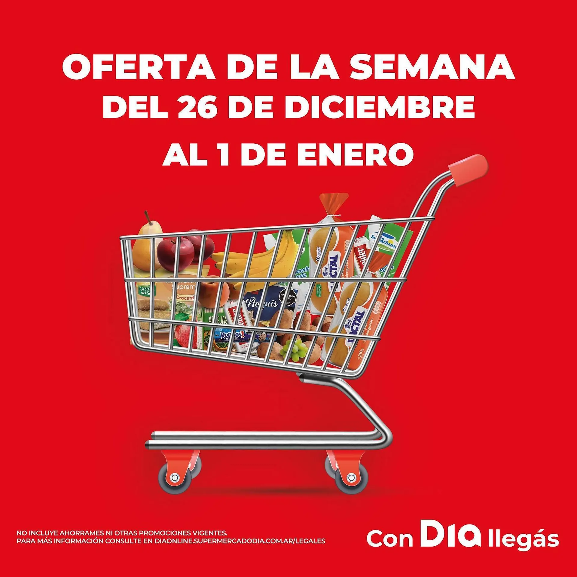 Ofertas de Folleto Supermercados DIA 27 de diciembre al 1 de enero 2026 - Página 1 del catálogo