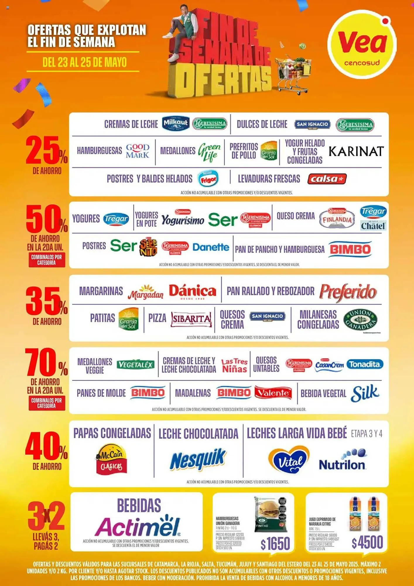 Ofertas de Catálogo Supermercados Vea 22 de mayo al 25 de mayo 2025 - Página 3 del catálogo