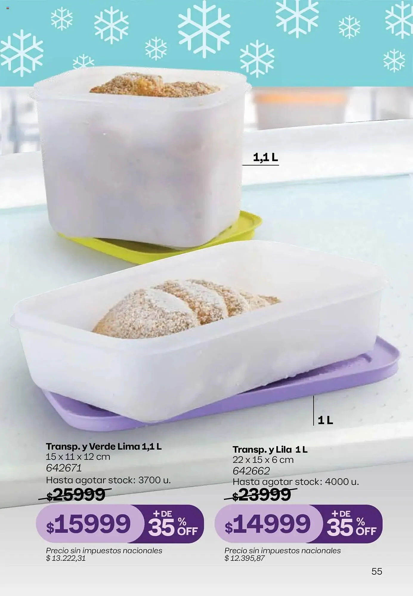 Ofertas de Catálogo Tupperware 29 de mayo al 12 de junio 2025 - Página 56 del catálogo