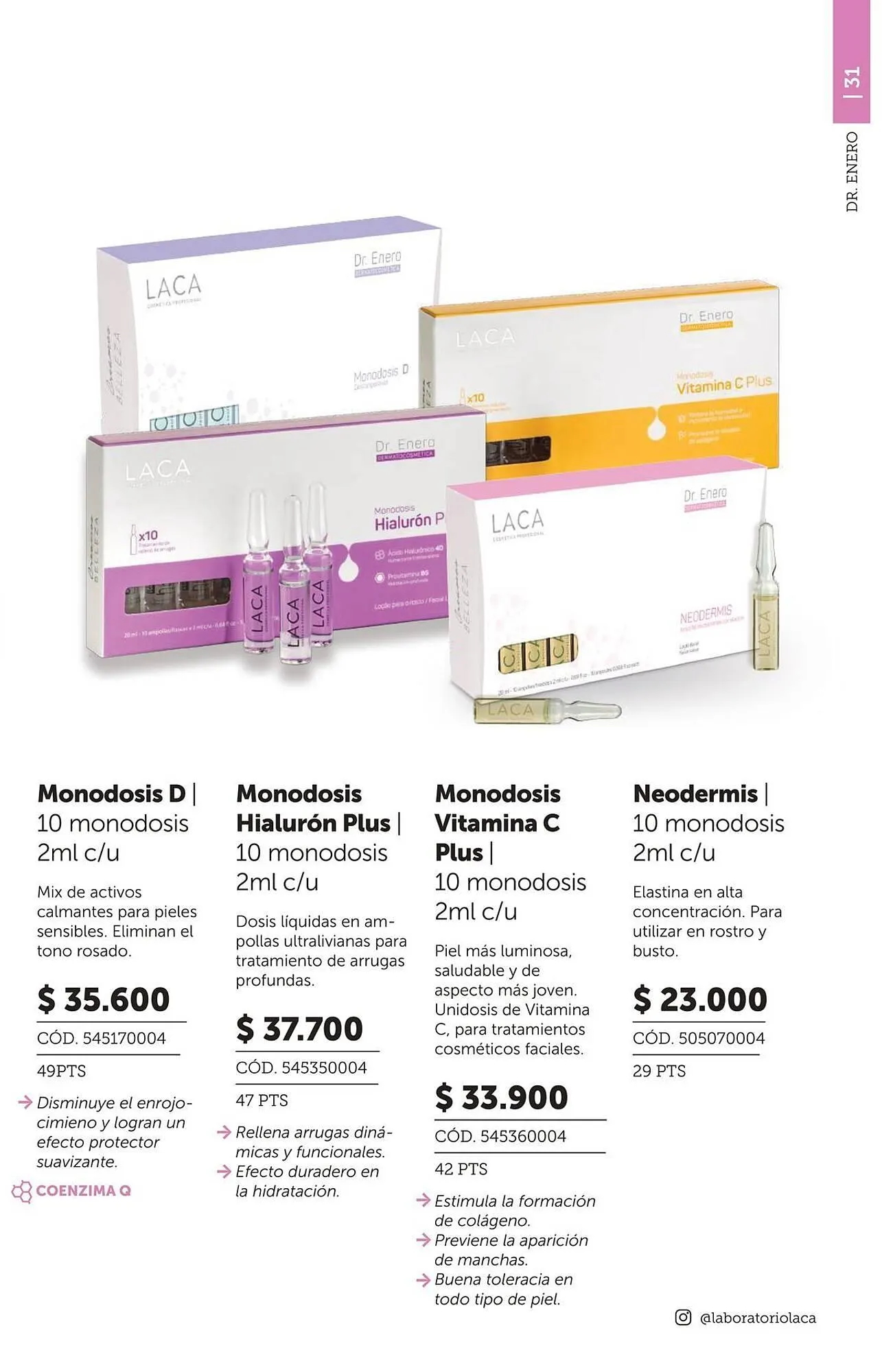 Ofertas de Catálogo Laboratorio LACA 8 de mayo al 31 de mayo 2025 - Página 31 del catálogo