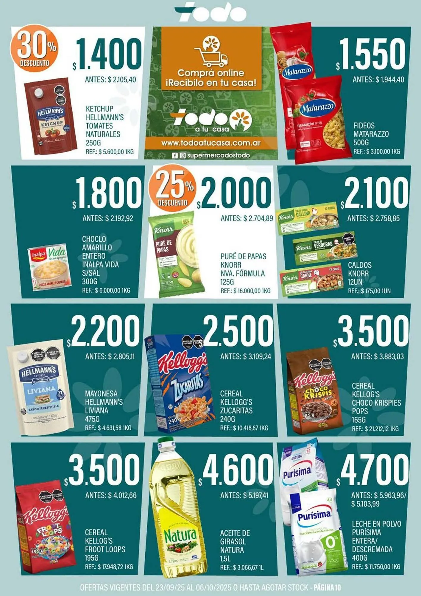 Ofertas de Catálogo Supermercados Todo 23 de septiembre al 31 de diciembre 2025 - Página 10 del catálogo