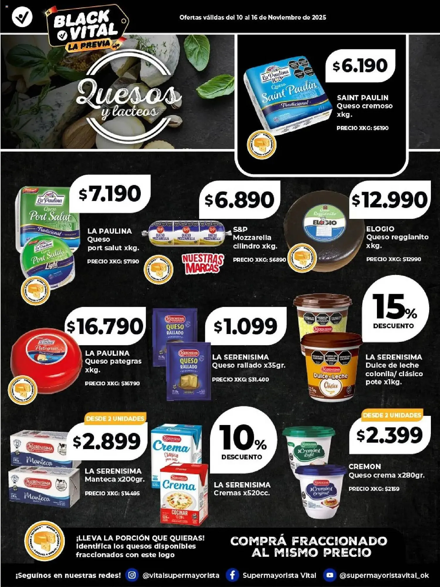 Ofertas de Catálogo Supermayorista Vital 10 de noviembre al 16 de noviembre 2025 - Página 4 del catálogo