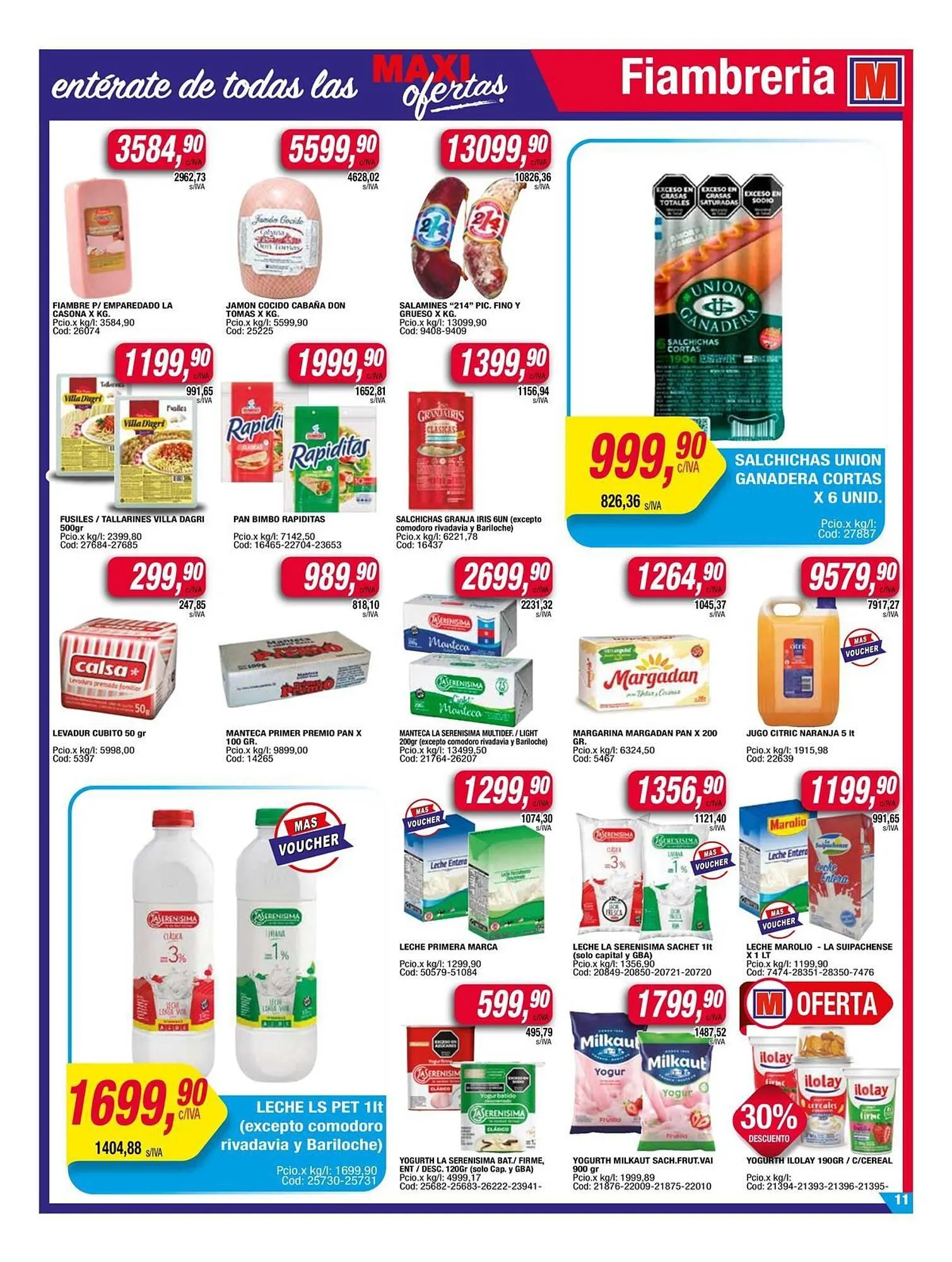 Ofertas de Catálogo Maxiconsumo 8 de enero al 15 de enero 2025 - Página 11 del catálogo