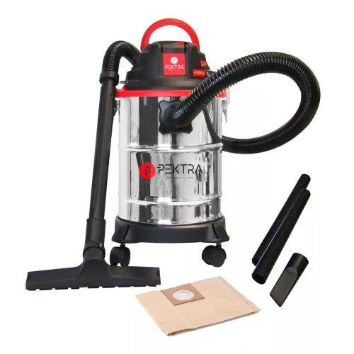 Aspiradora 15 Litros Polvo Liquido Acero Inoxidable