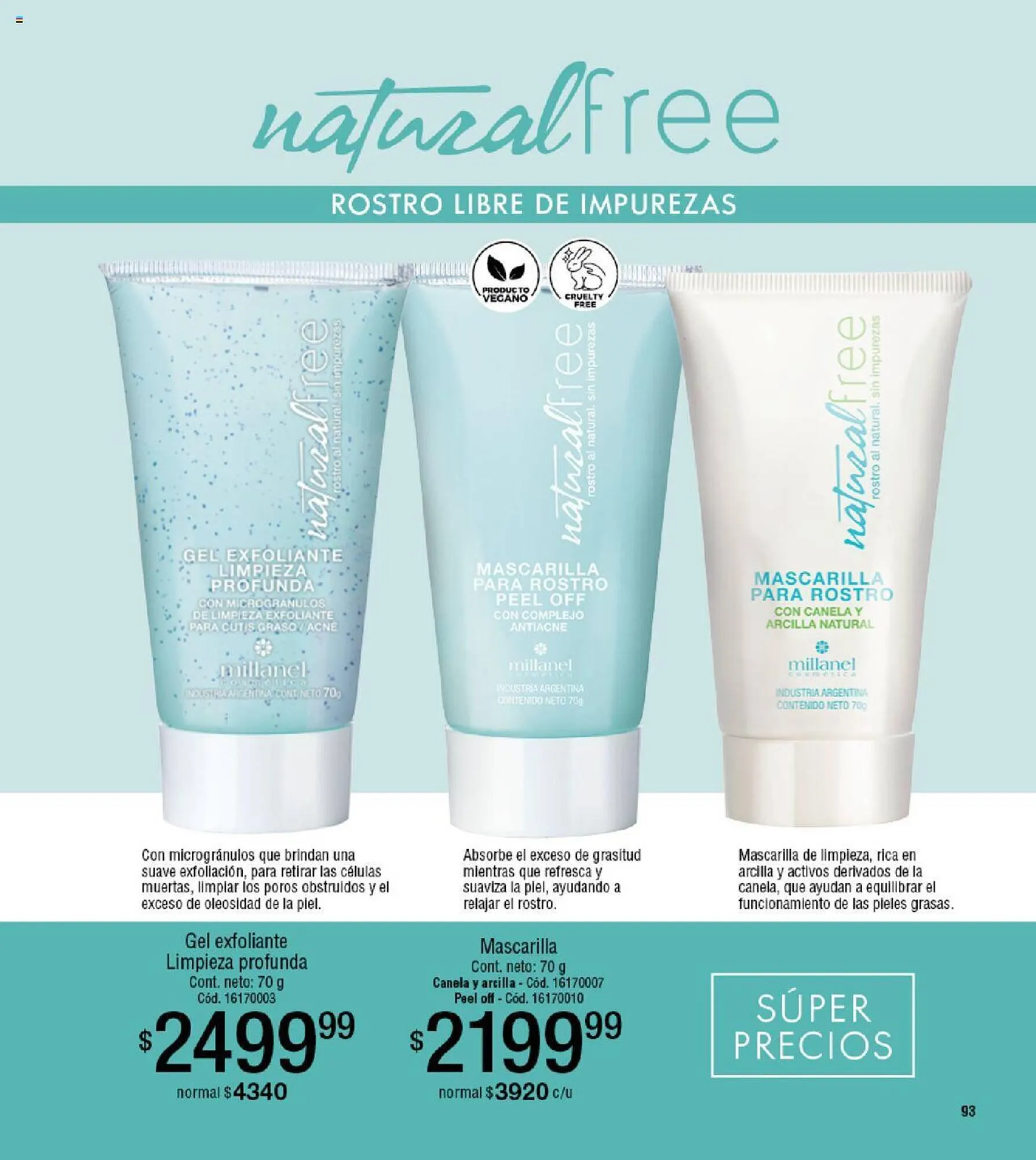 Ofertas de Catálogo Millanel Cosmética 11 de marzo al 7 de abril 2024 - Página 93 del catálogo