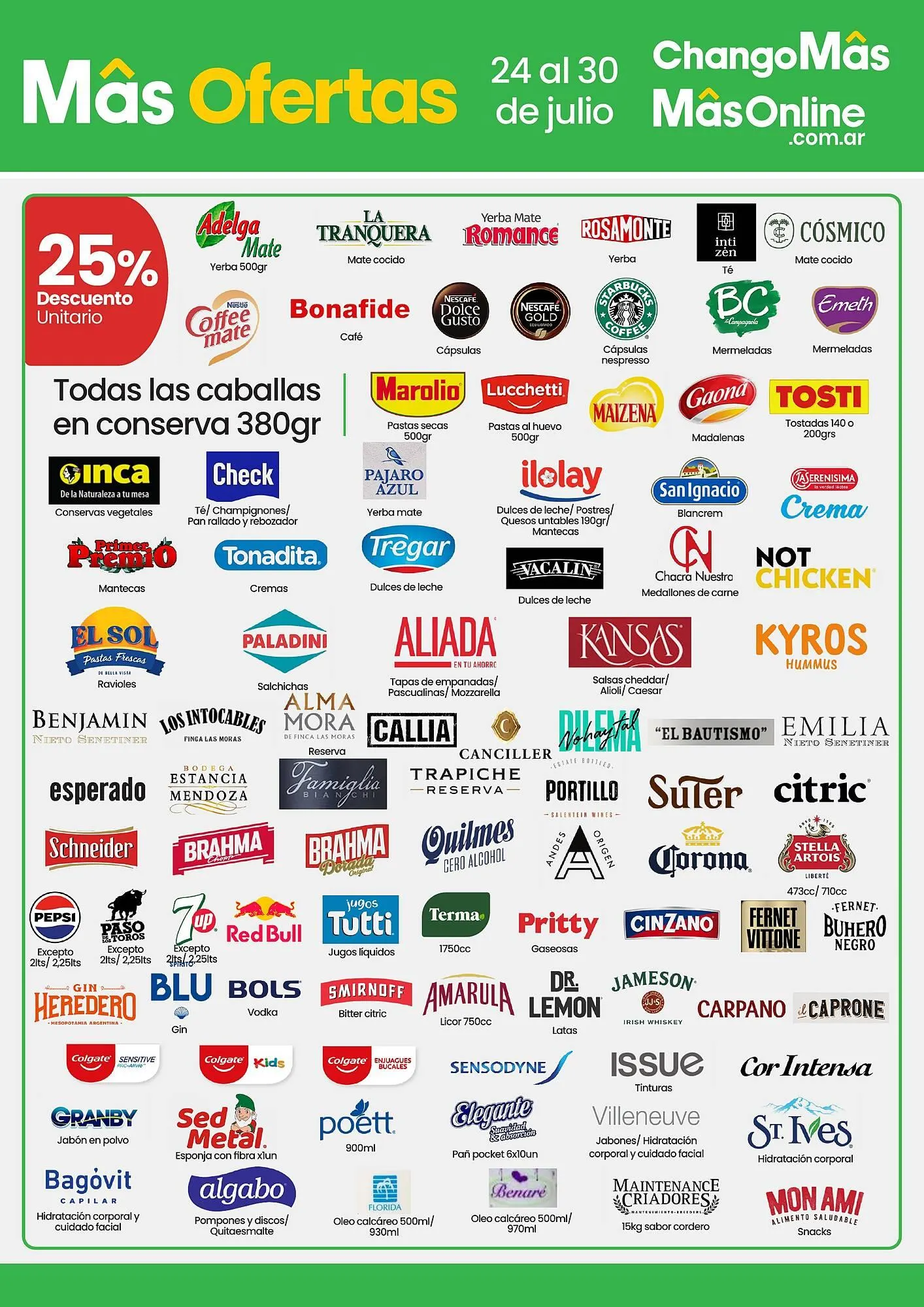 Ofertas de Catálogo Changomas 25 de julio al 30 de julio 2025 - Página 3 del catálogo