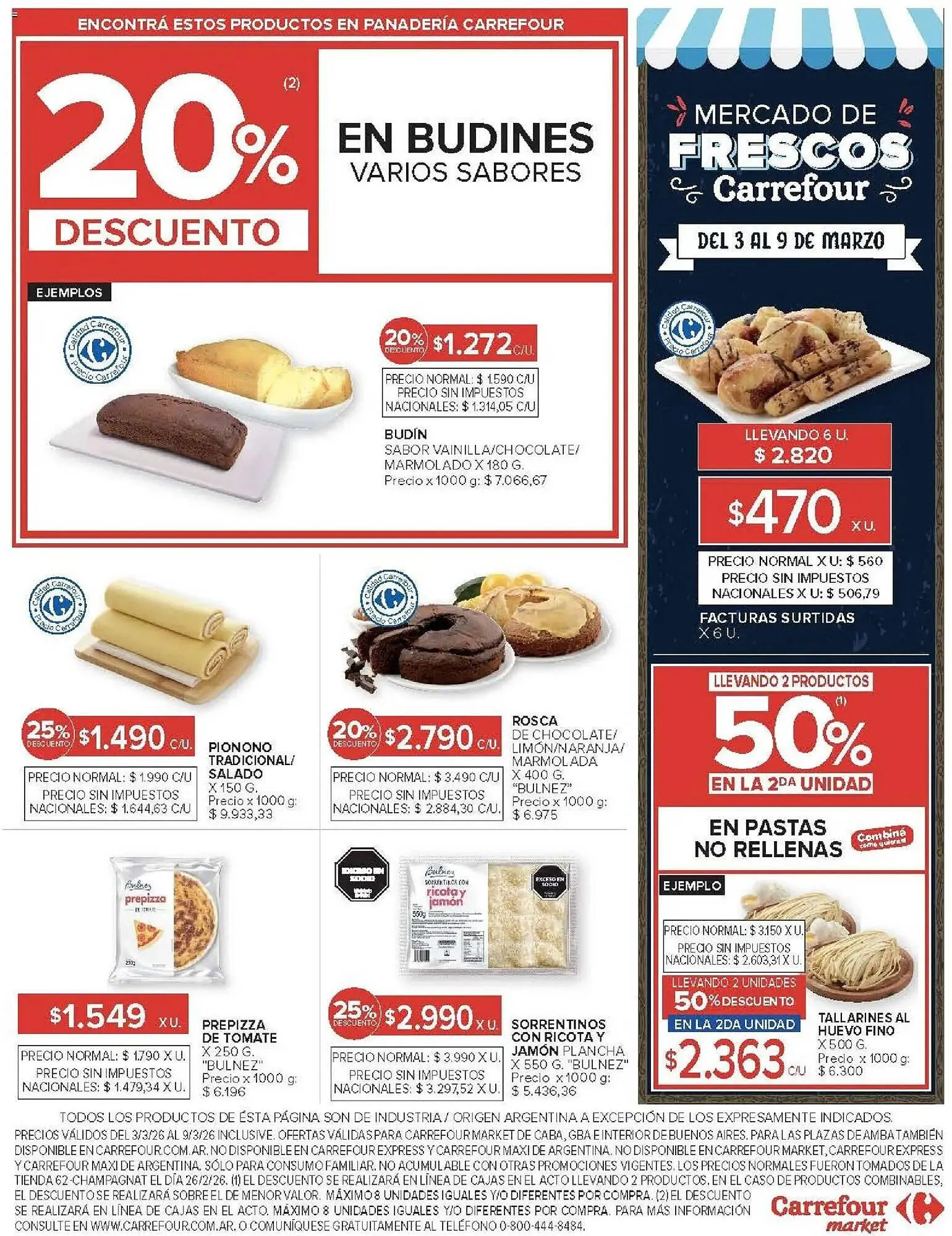 Ofertas de Catálogo Carrefour 3 de marzo al 9 de marzo 2026 - Página 57 del catálogo