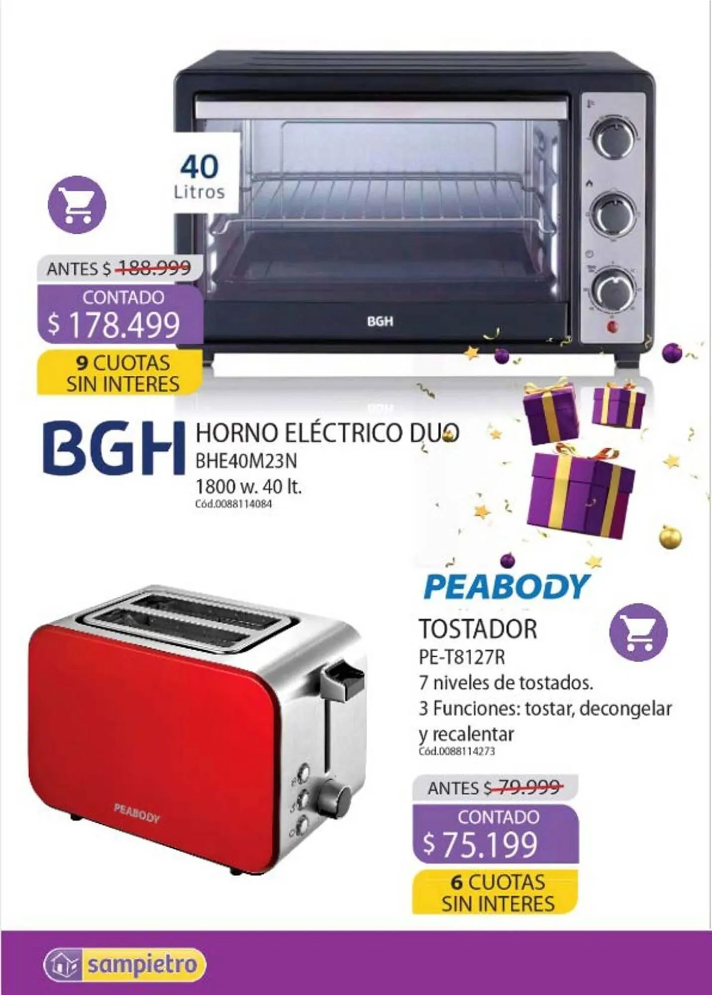 Ofertas de Catálogo Sampietro 16 de diciembre al 31 de diciembre 2024 - Página 46 del catálogo