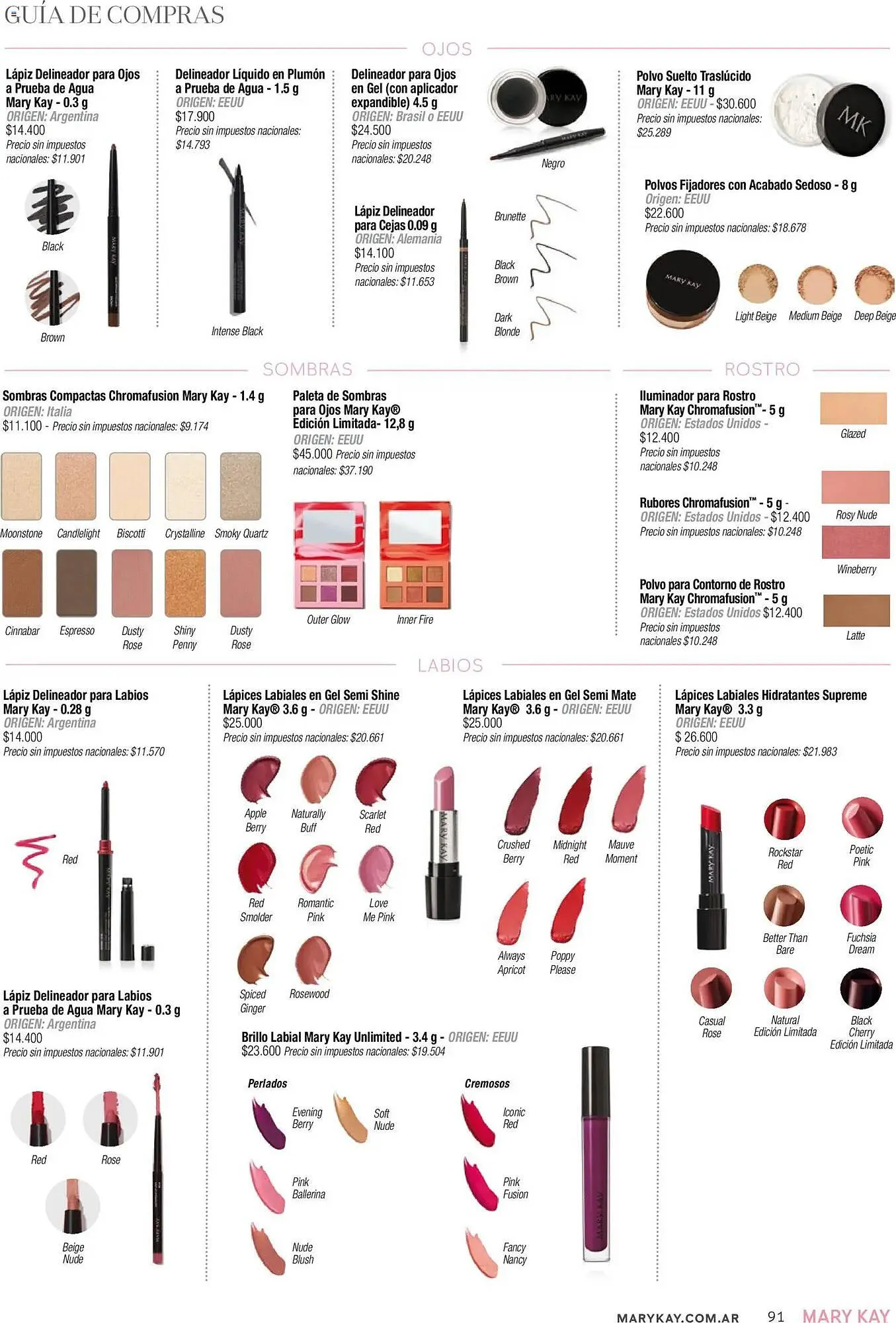 Ofertas de Catálogo Mary Kay 1 de noviembre al 2 de diciembre 2025 - Página 91 del catálogo