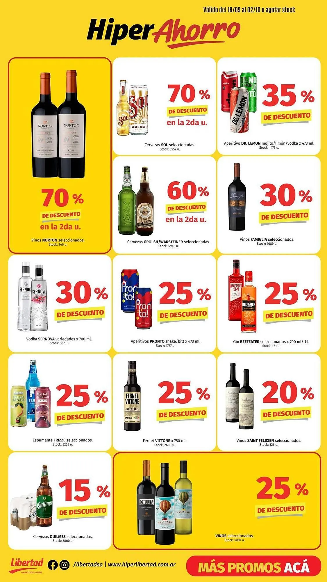 Ofertas de Catálogo Hipermercado Libertad 29 de enero al 12 de febrero 2025 - Página 7 del catálogo