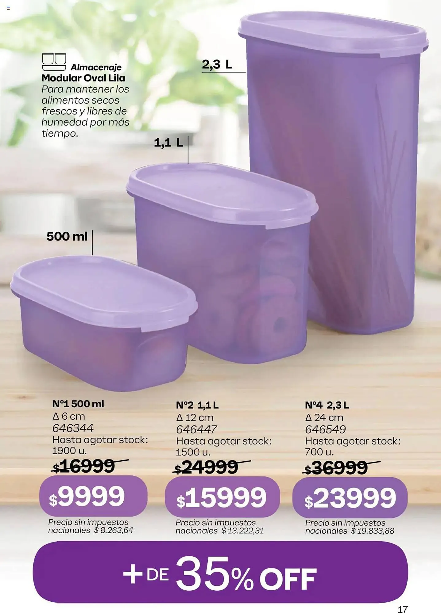 Ofertas de Catálogo Tupperware 23 de julio al 6 de agosto 2025 - Página 18 del catálogo