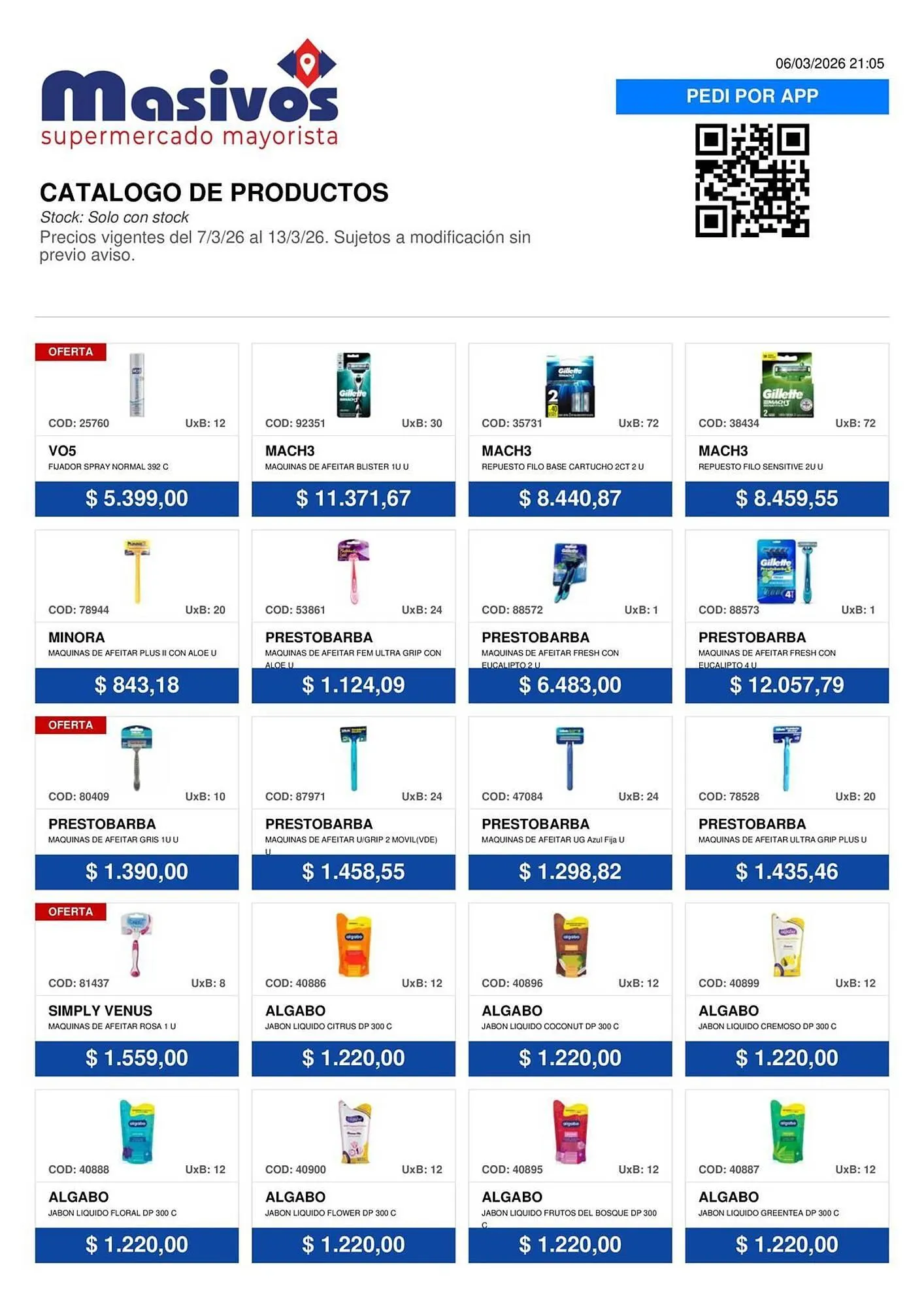 Ofertas de Catálogo Masivos 7 de marzo al 13 de marzo 2026 - Página 85 del catálogo