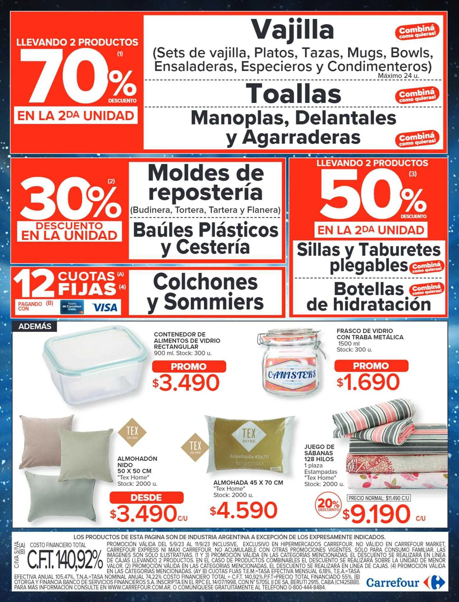 Ofertas de Catálogo Carrefour 23 de agosto al 30 de septiembre 2023 - Página 14 del catálogo