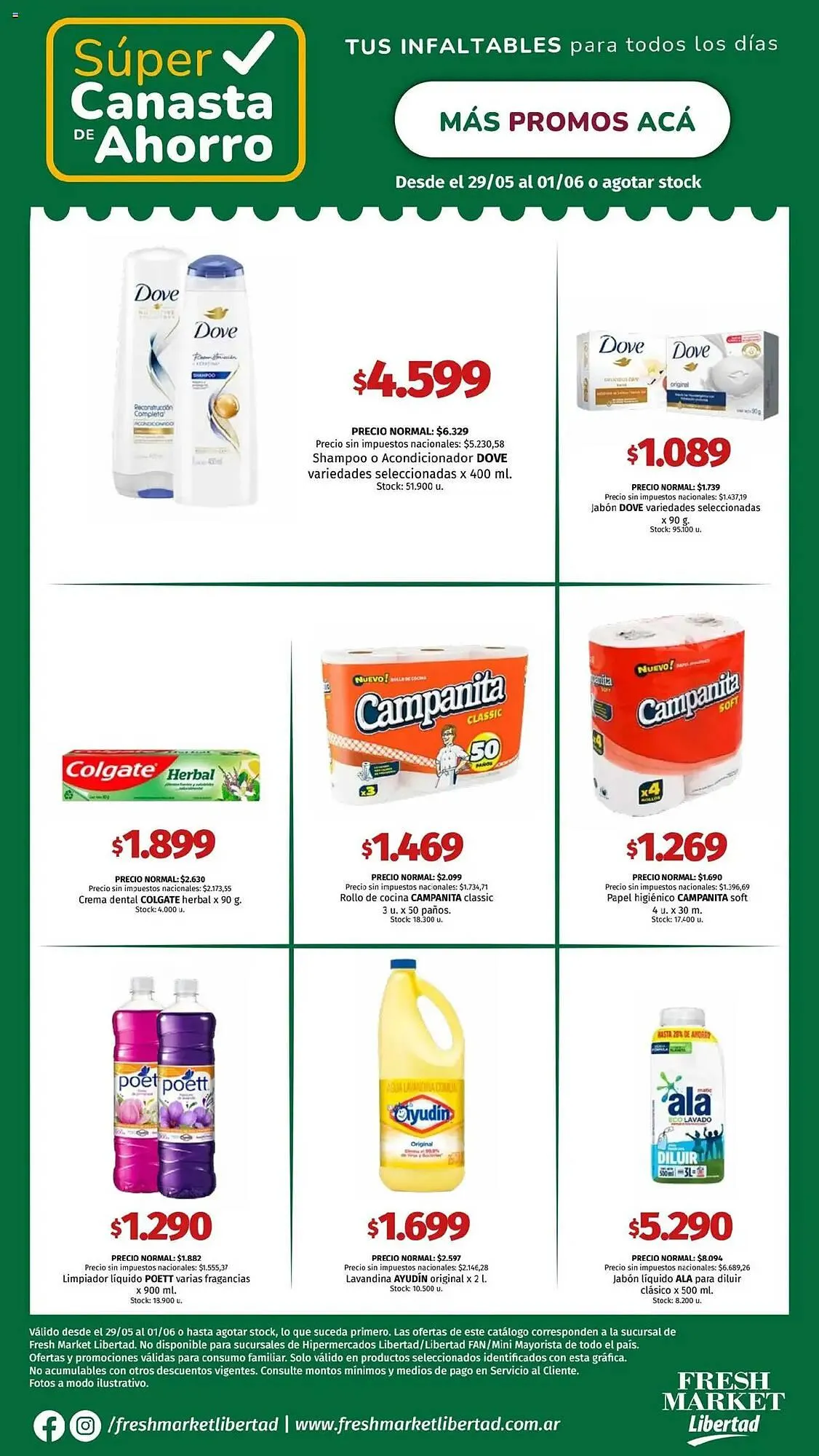 Ofertas de Catálogo Hipermercado Libertad 29 de mayo al 2 de junio 2025 - Página 4 del catálogo