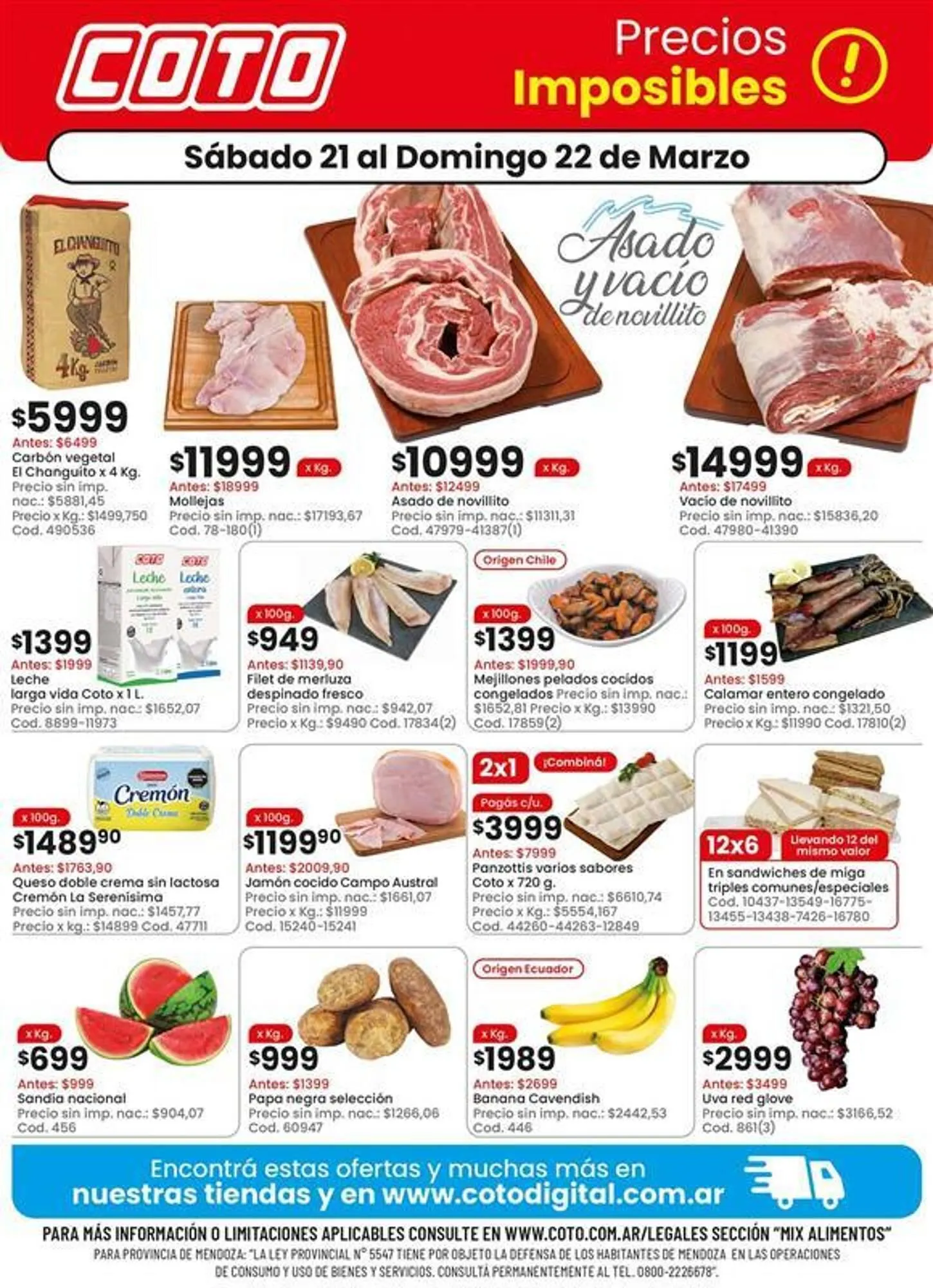 Ofertas de Catálogo Coto 21 de marzo al 22 de marzo 2026 - Página 2 del catálogo