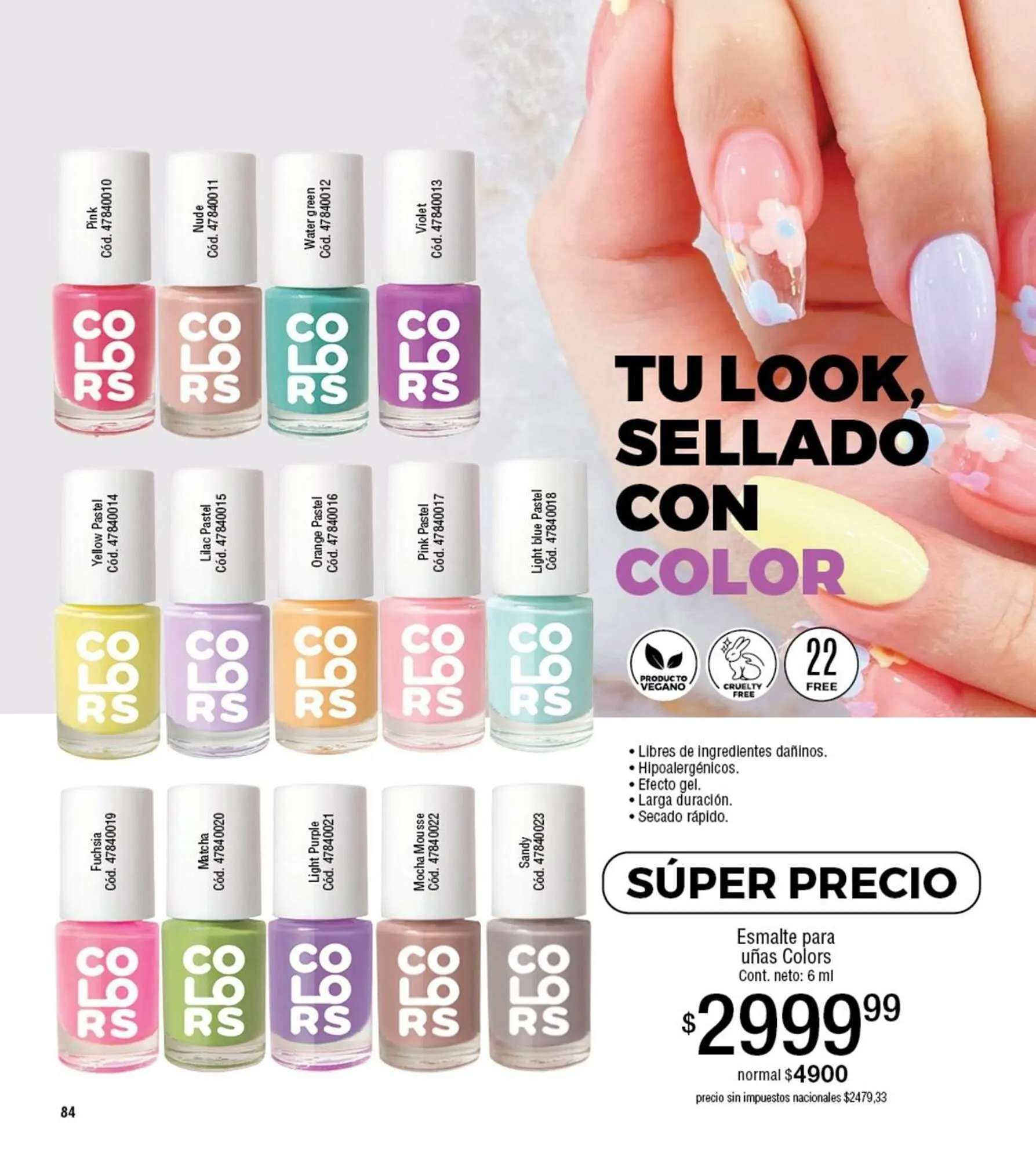 Ofertas de Catálogo Millanel Cosmética 2 de febrero al 1 de marzo 2026 - Página 84 del catálogo
